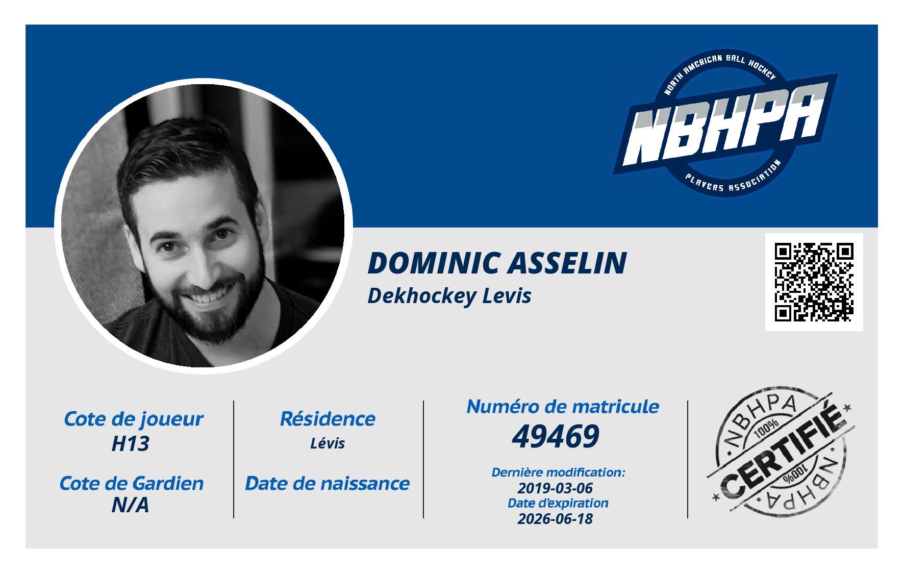 Dominic Asselin