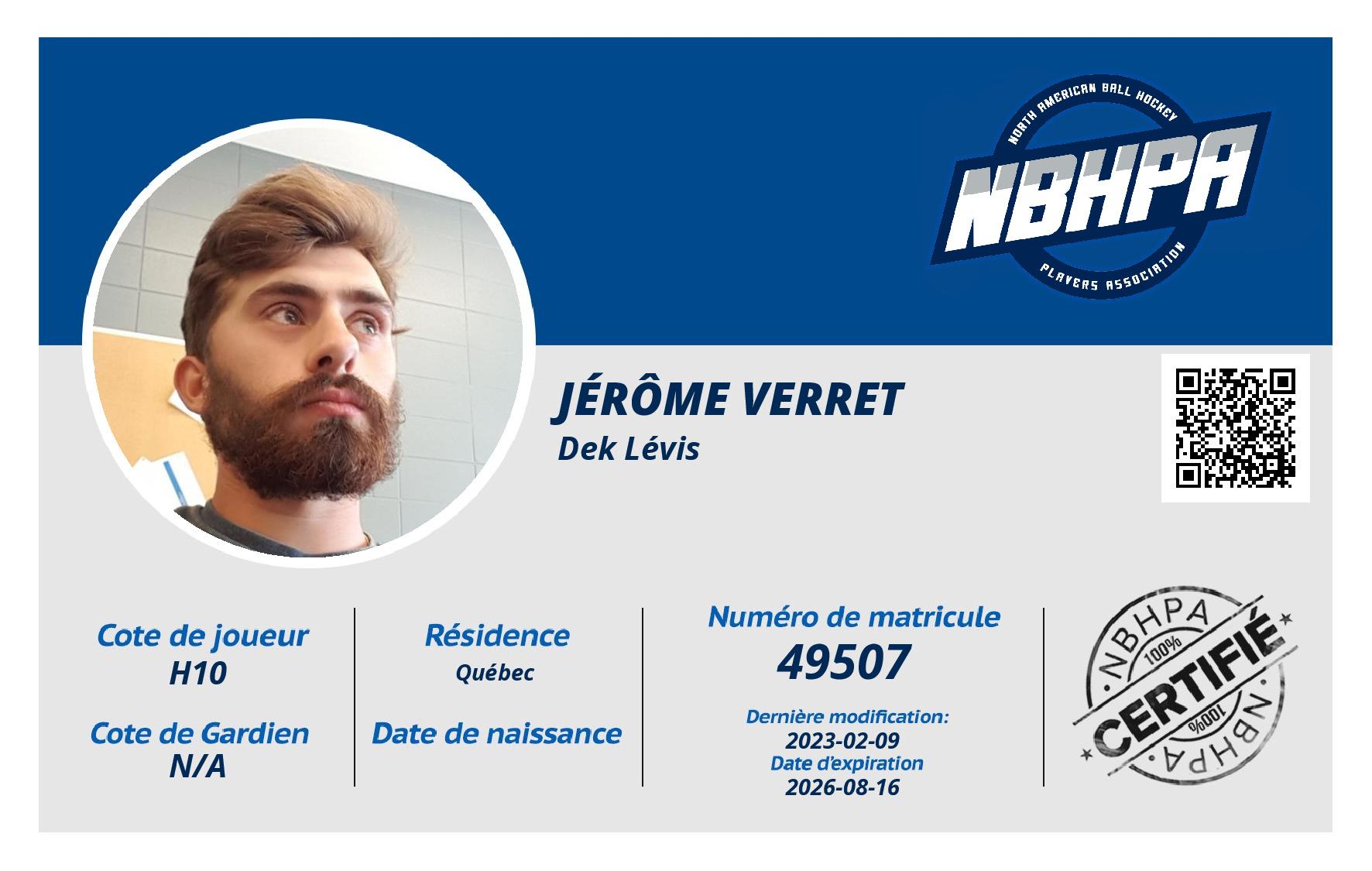 Jérôme Verret