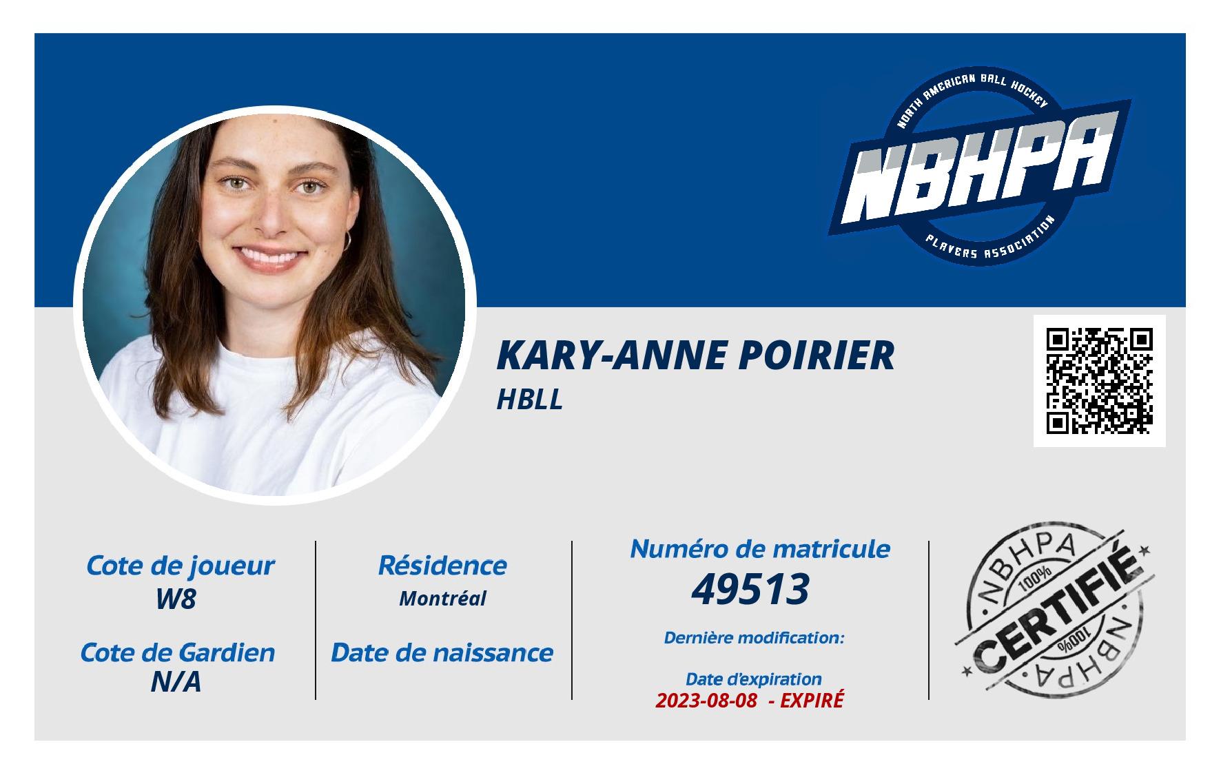 Kary-Anne Poirier