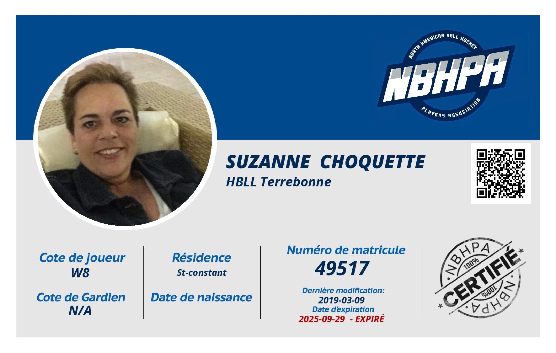 Suzanne  Choquette