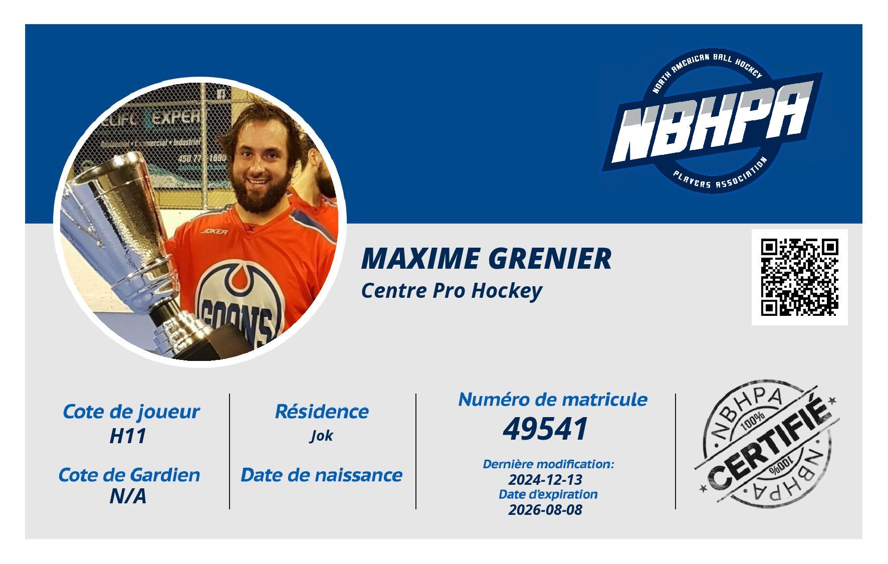 Maxime Grenier