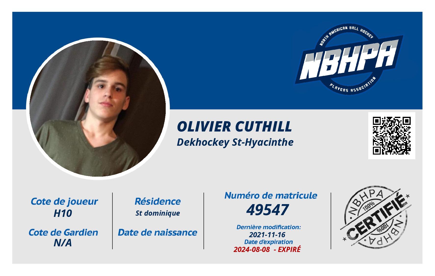Olivier Cuthill