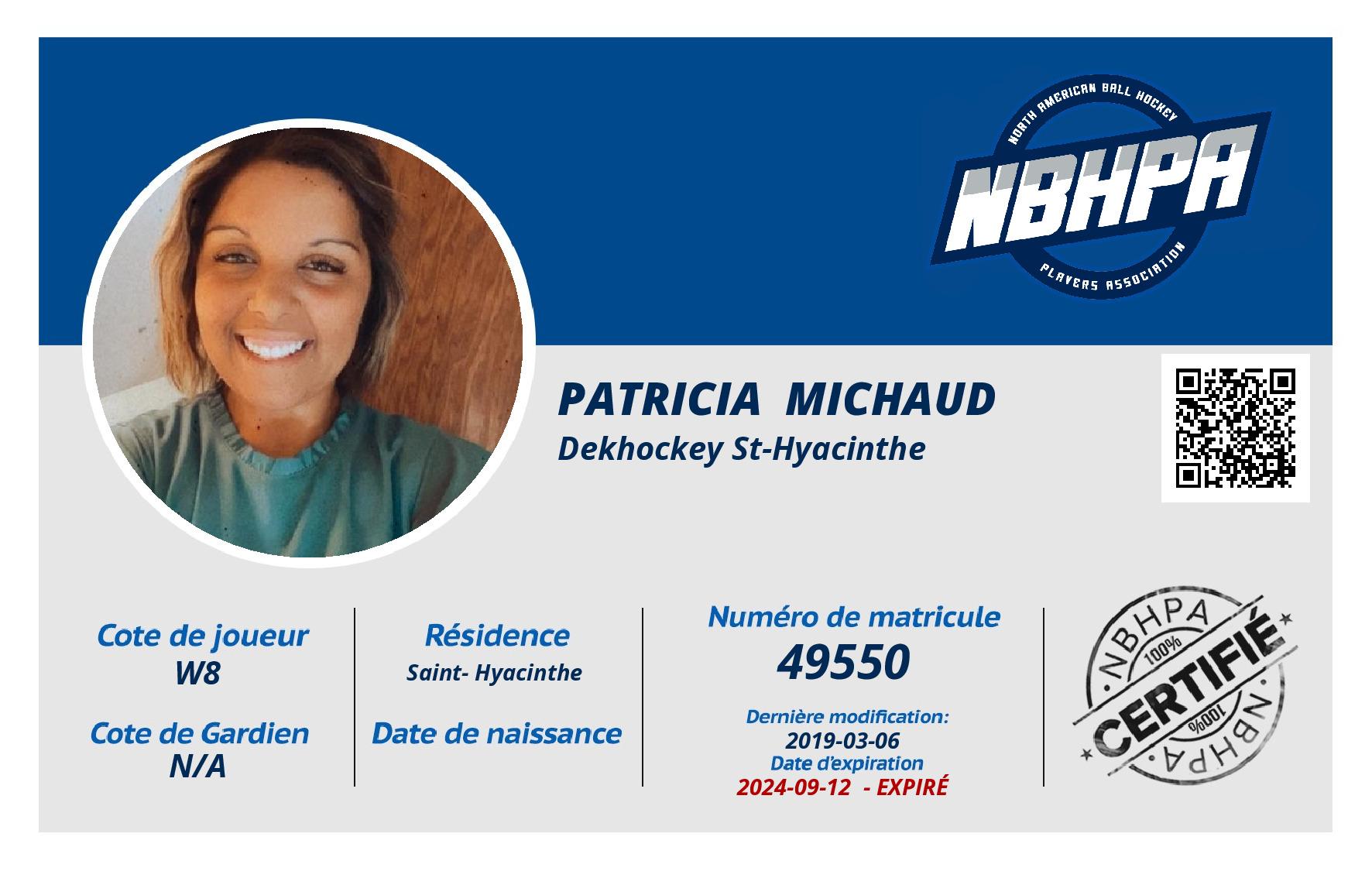 Patricia  Michaud