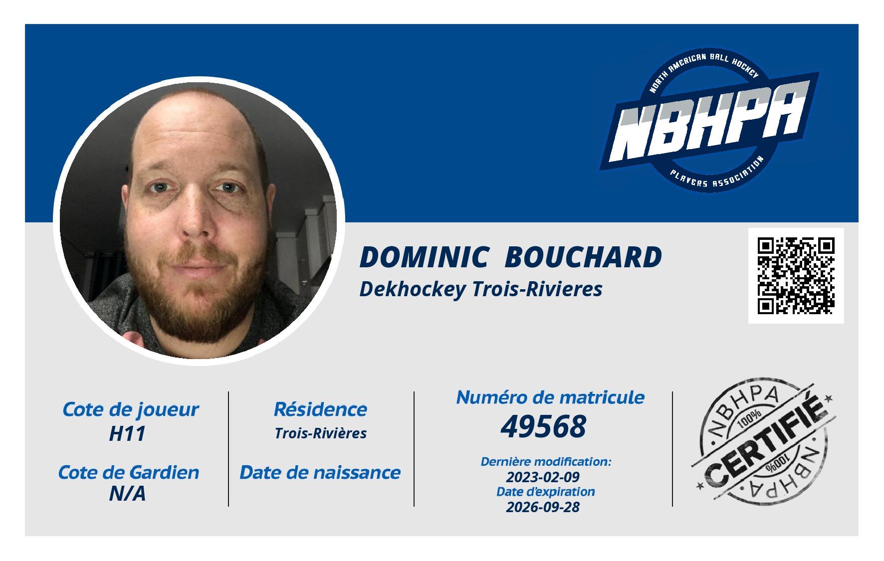 Dominic  Bouchard