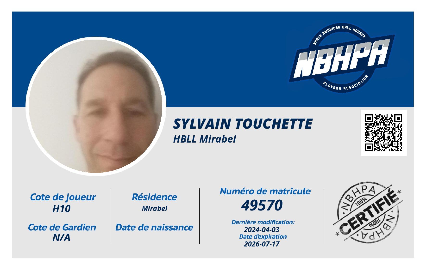 Sylvain Touchette