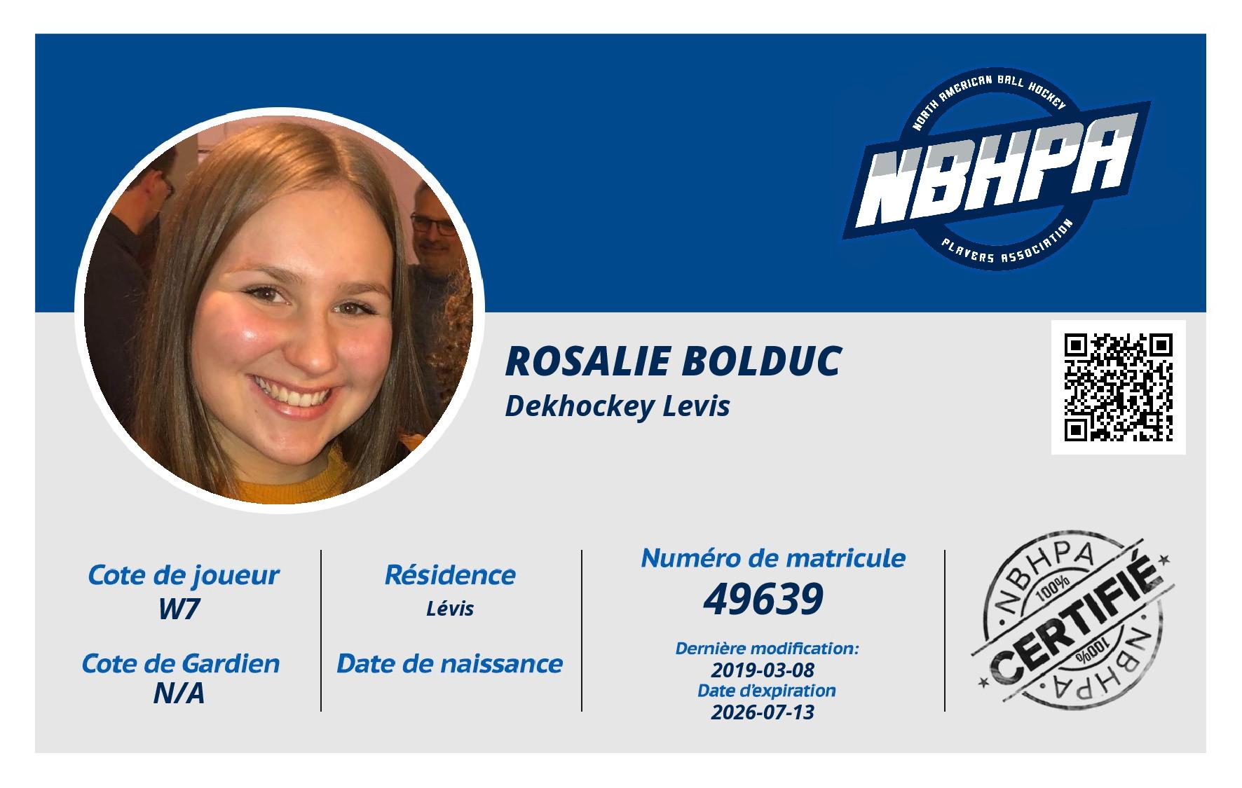Rosalie Bolduc