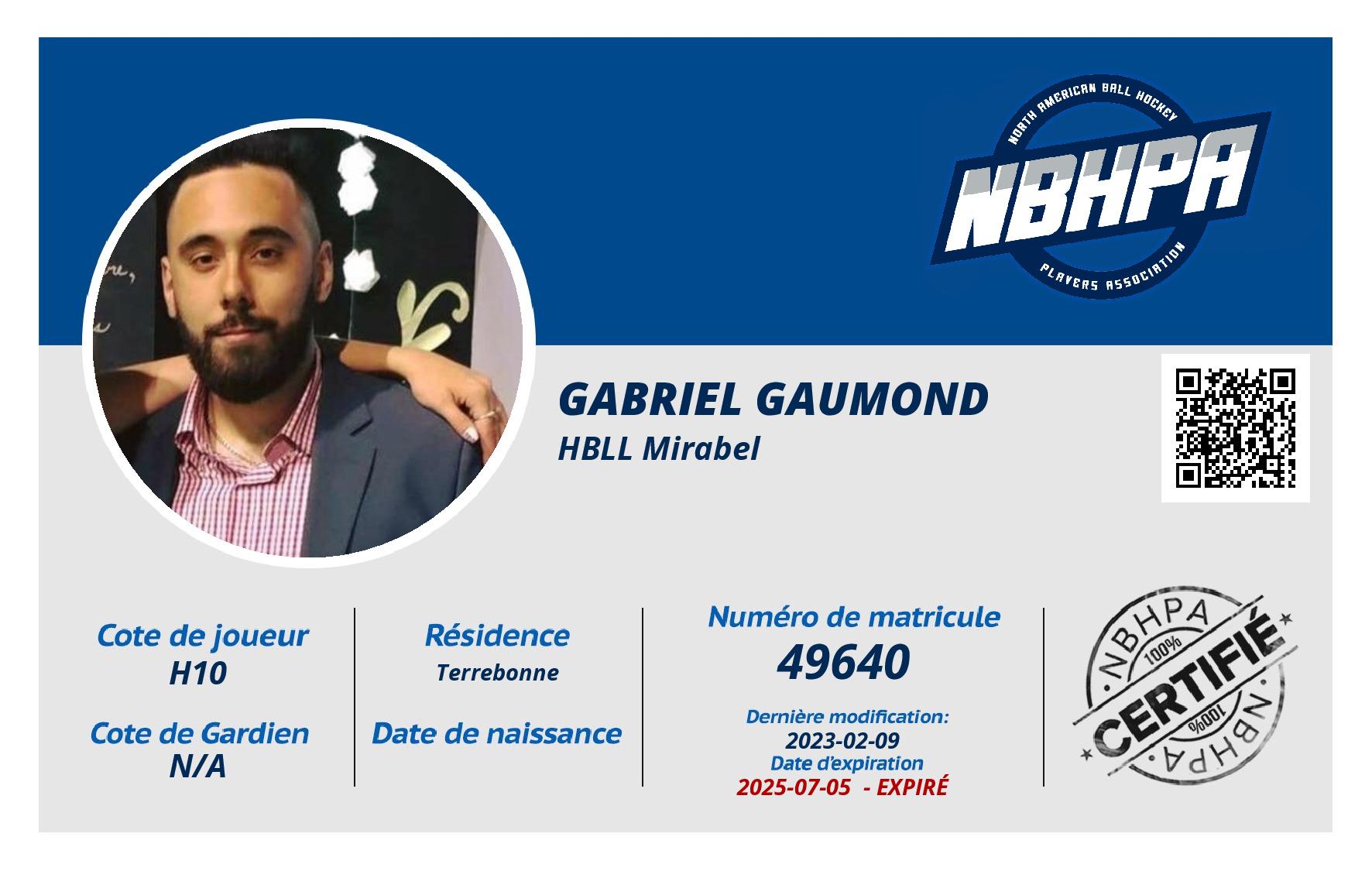 Gabriel Gaumond