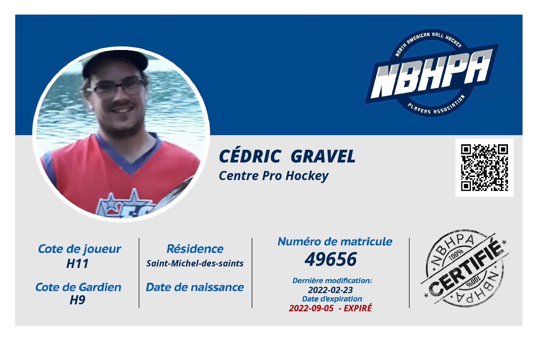 Cédric  Gravel