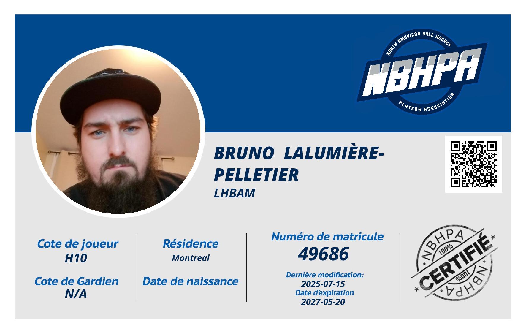 Bruno  Lalumière-Pelletier