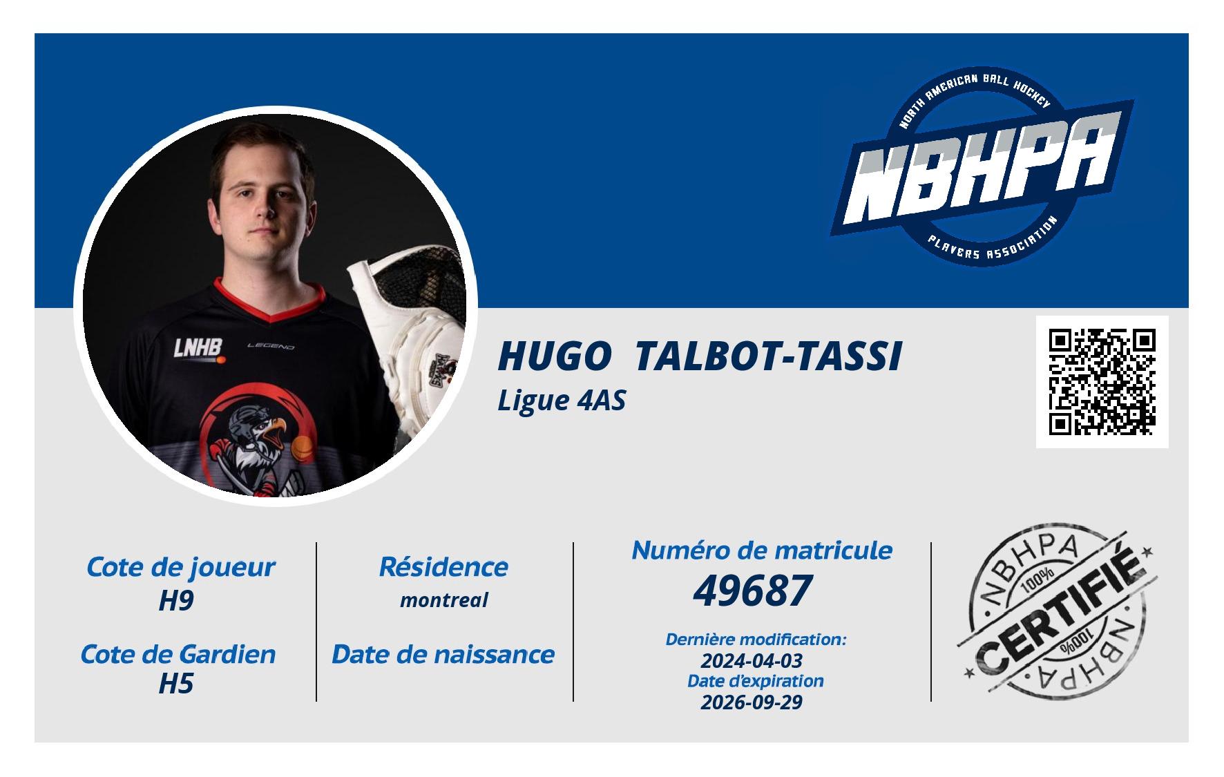 Hugo  Talbot-Tassi