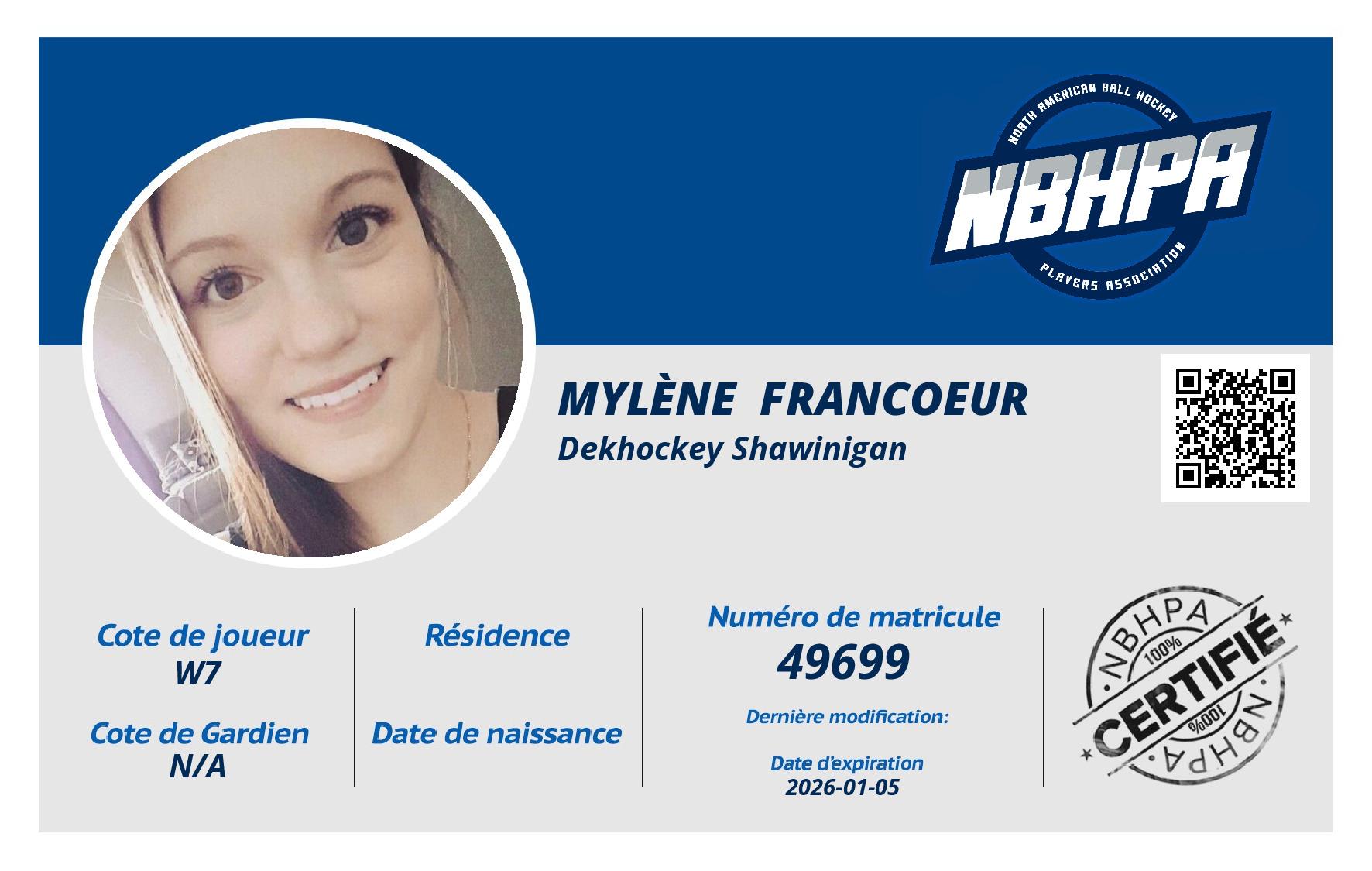 Mylène  Francoeur