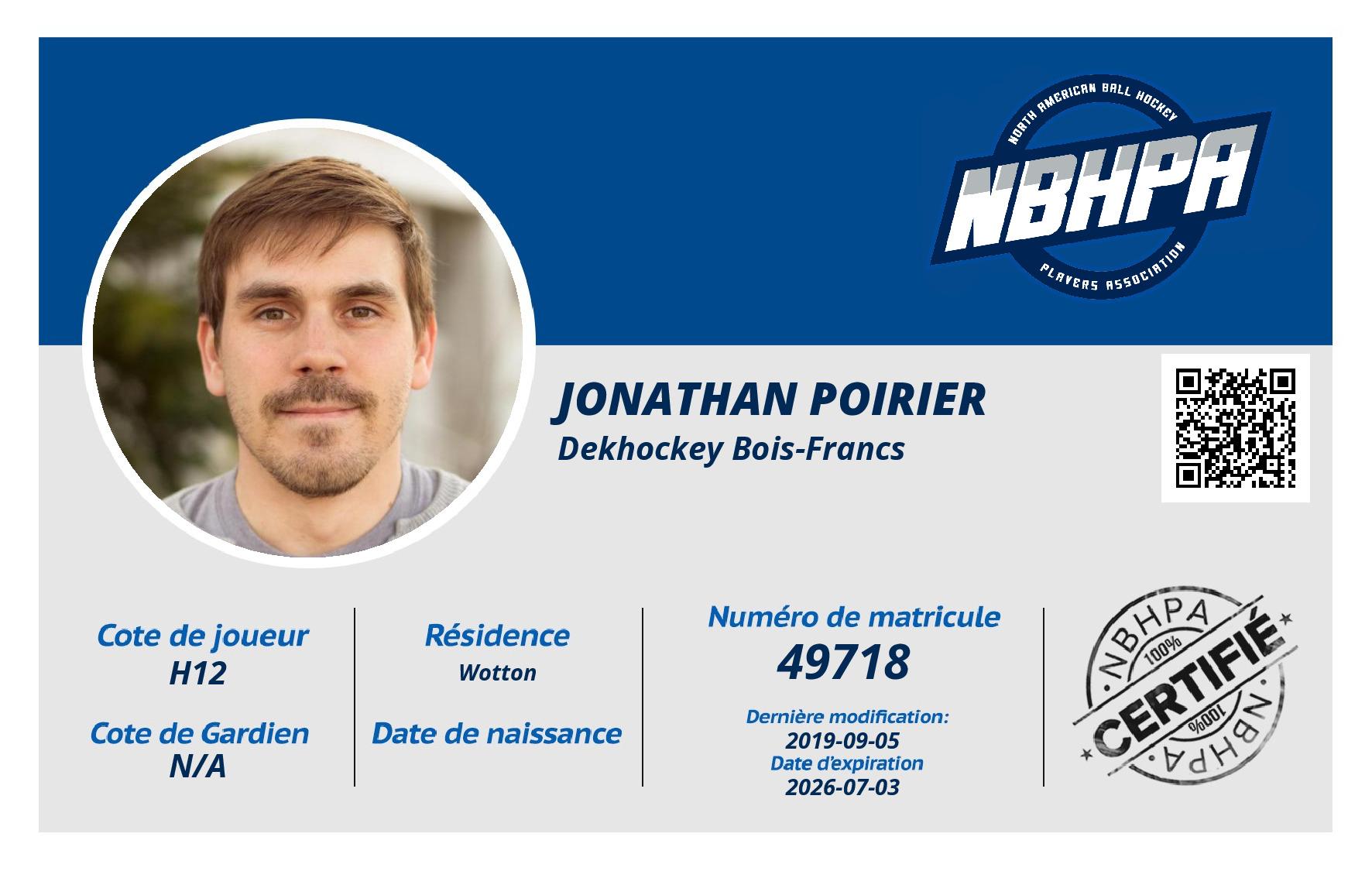 Jonathan Poirier