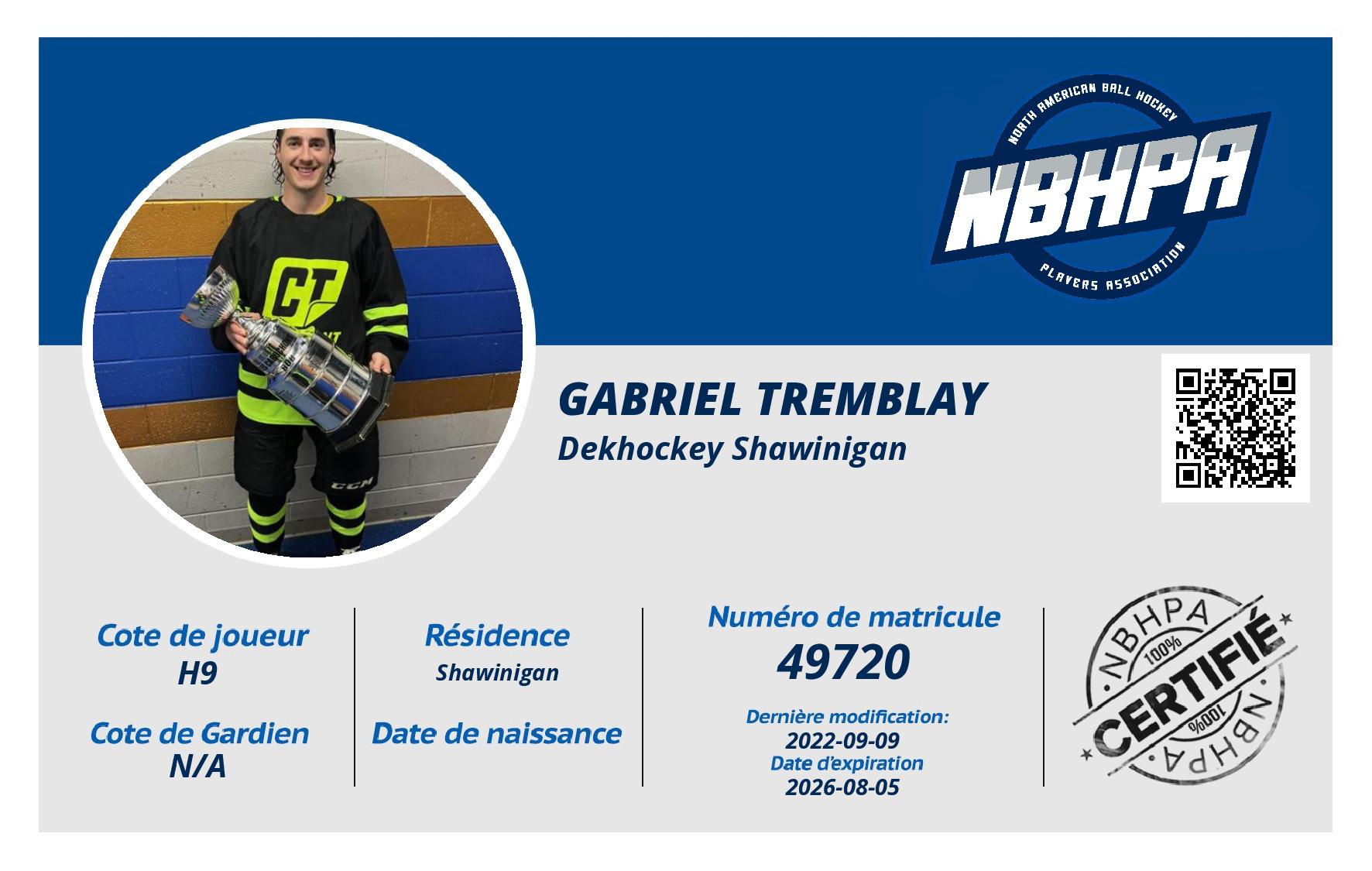 Gabriel Tremblay 
