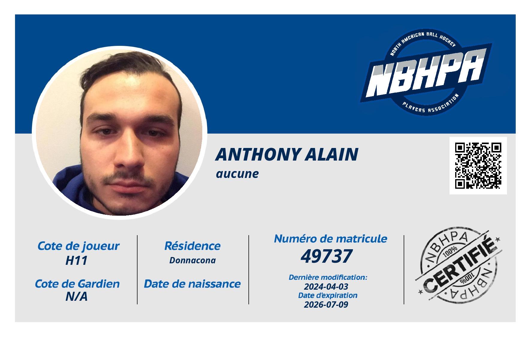 Anthony Alain