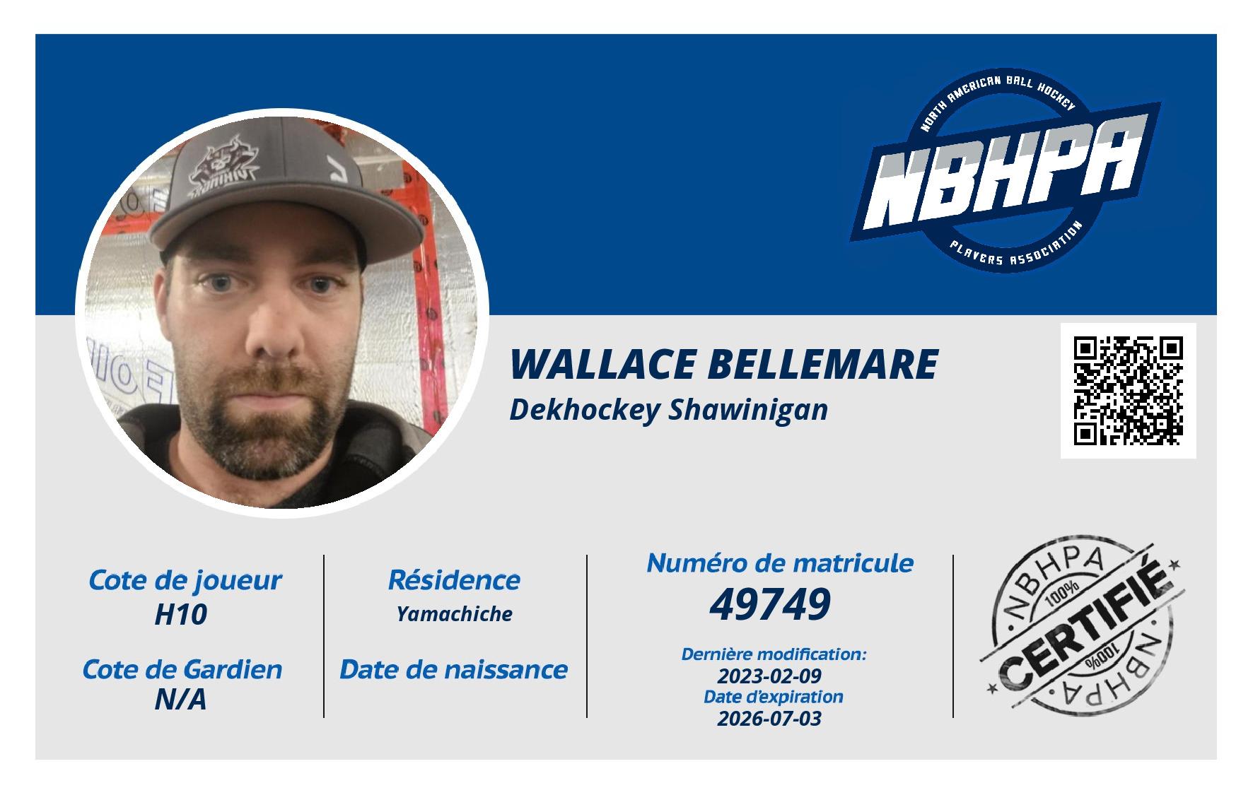 Wallace Bellemare