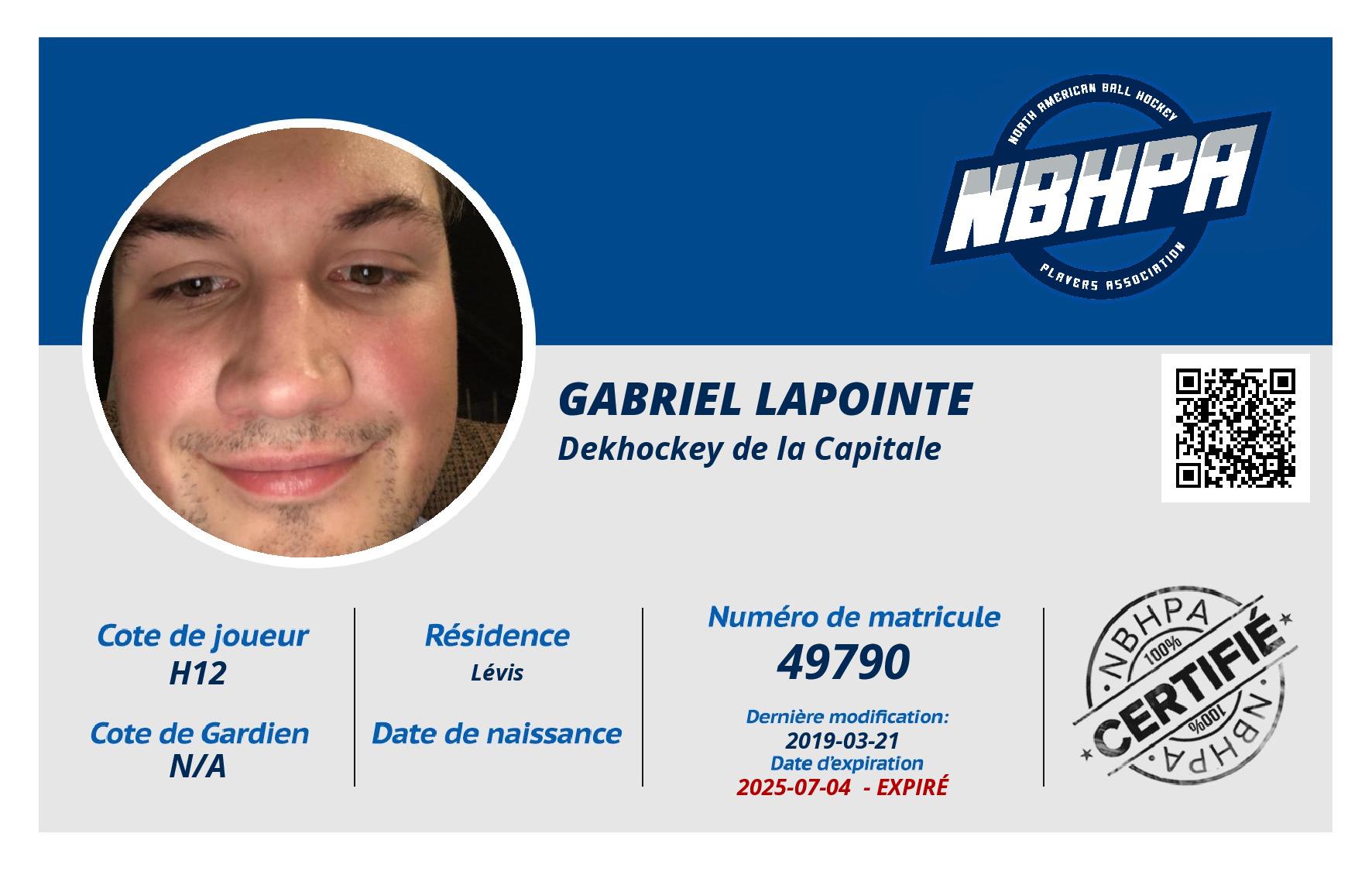 Gabriel Lapointe