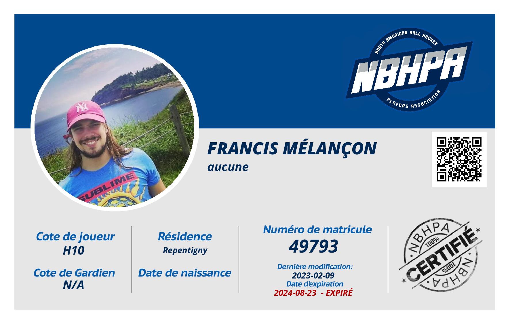 Francis Mélançon