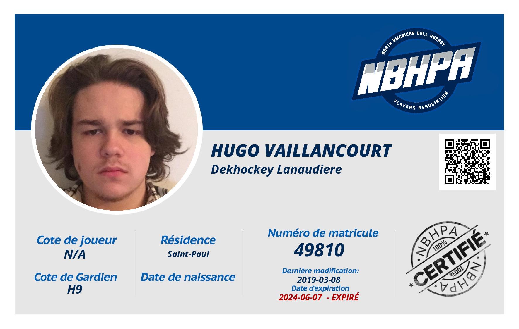 Hugo Vaillancourt
