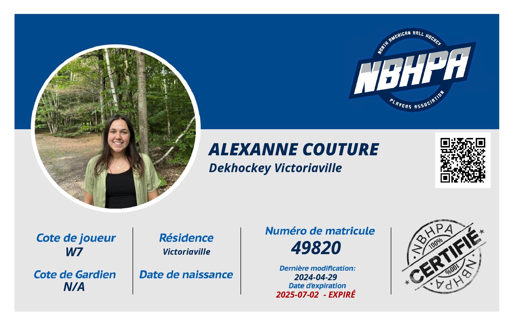 Alexanne Couture