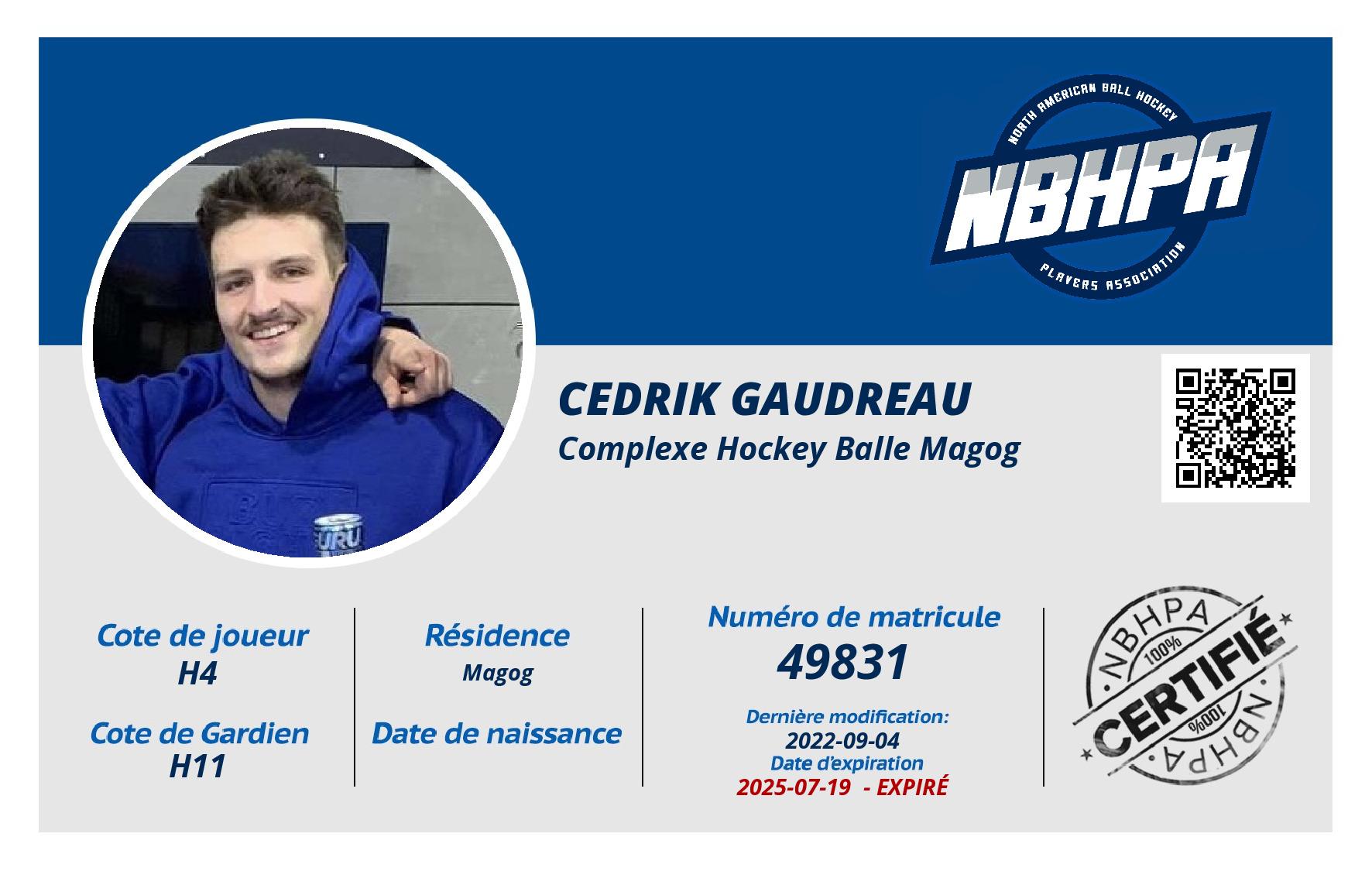 Cedrik Gaudreau
