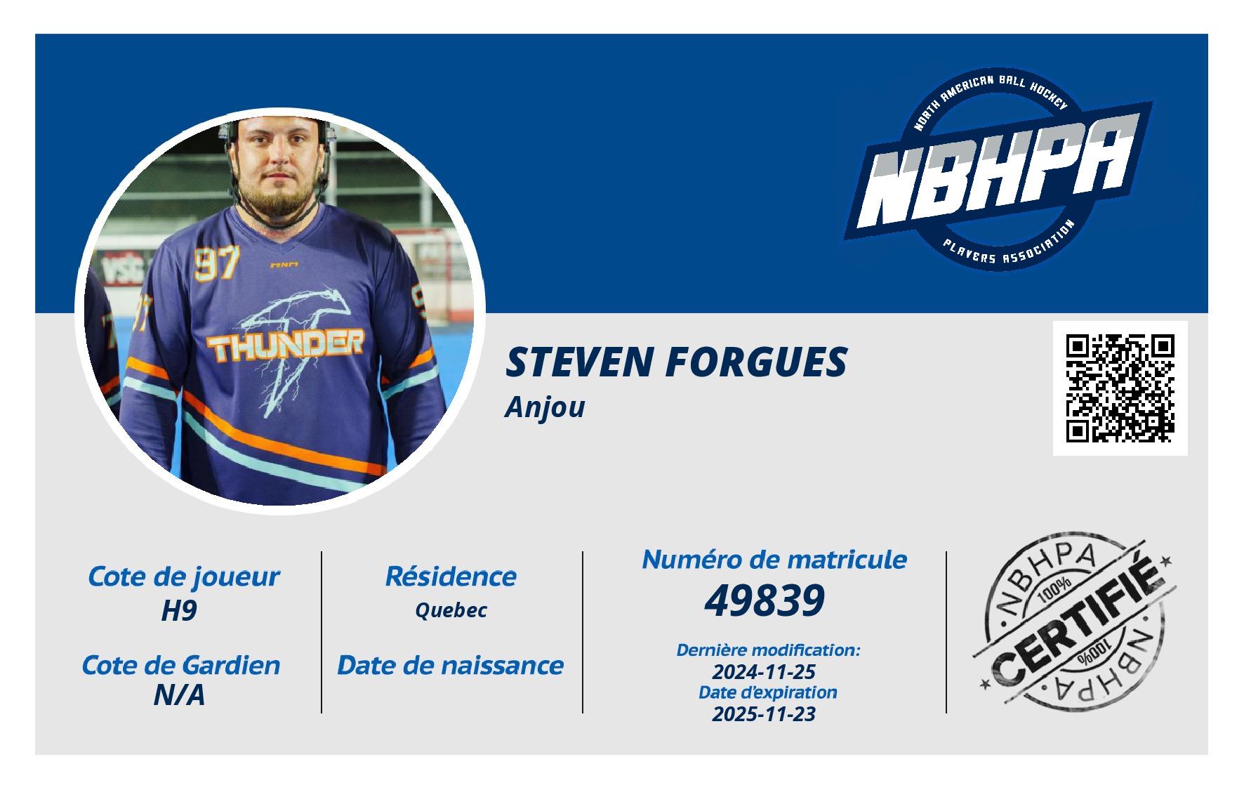 Steven Forgues