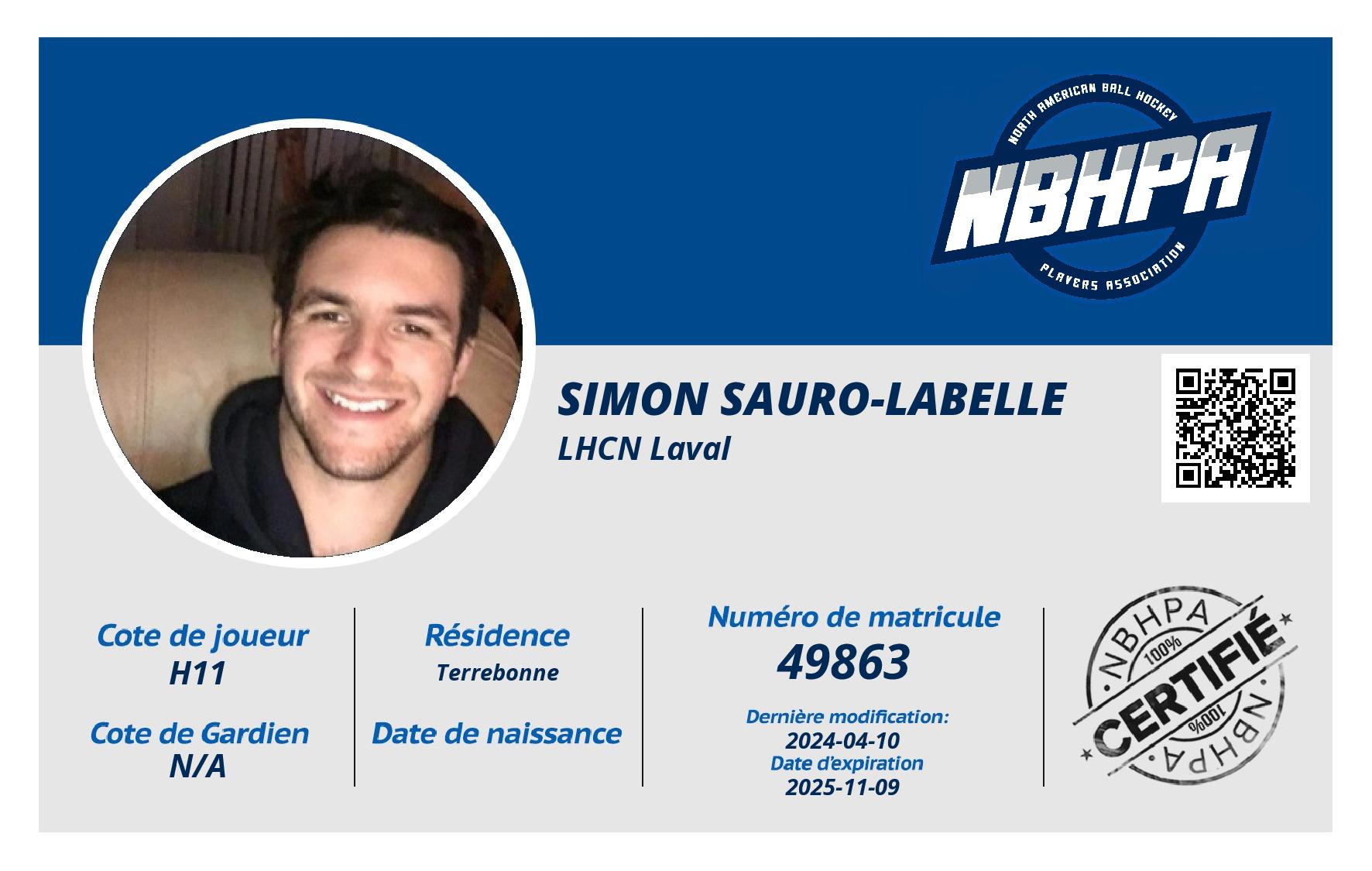Simon Sauro-Labelle
