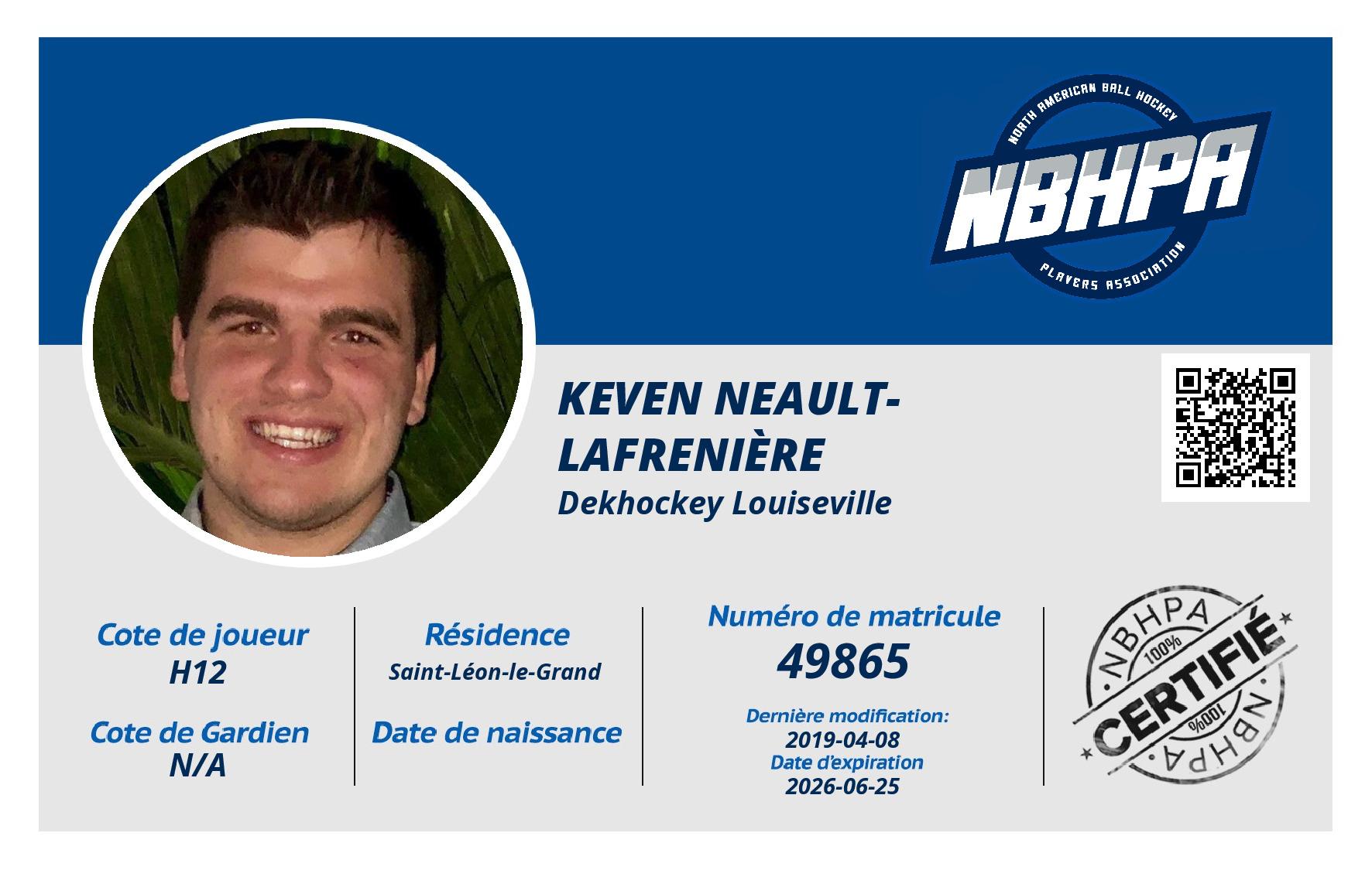 Keven Neault-Lafrenière