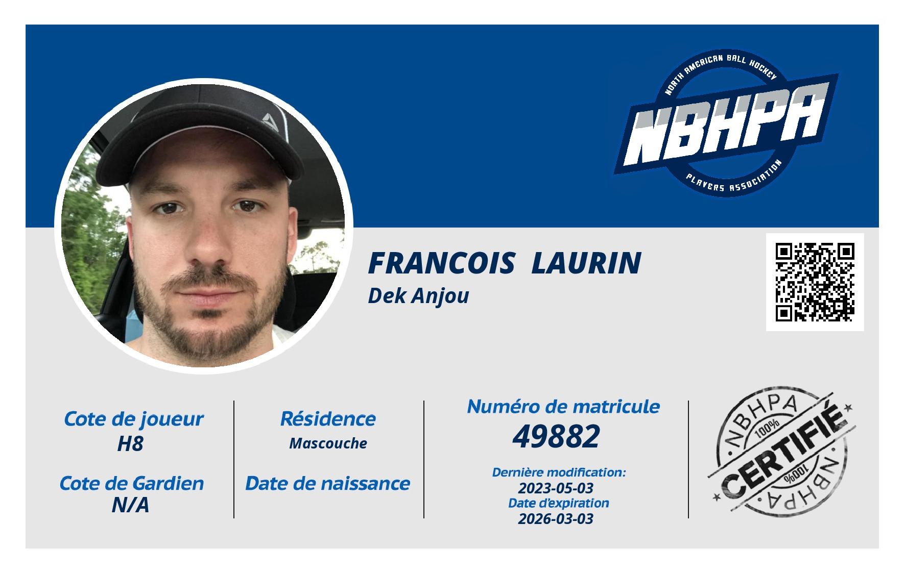 Francois  Laurin