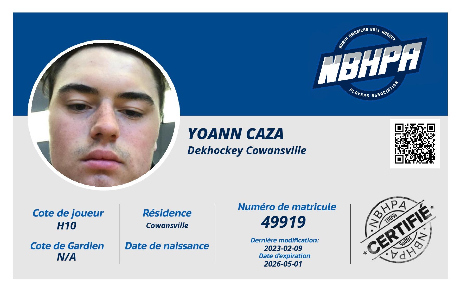 Yoann Caza