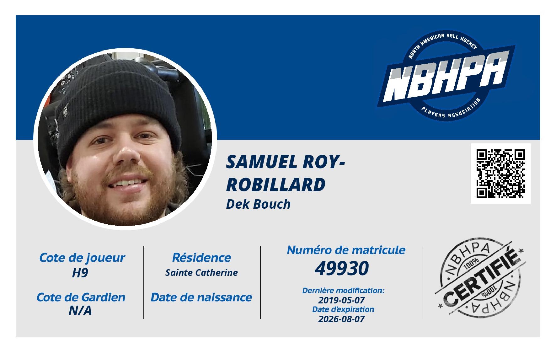 Samuel Roy-Robillard