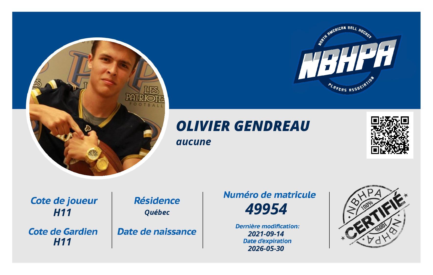 Olivier Gendreau