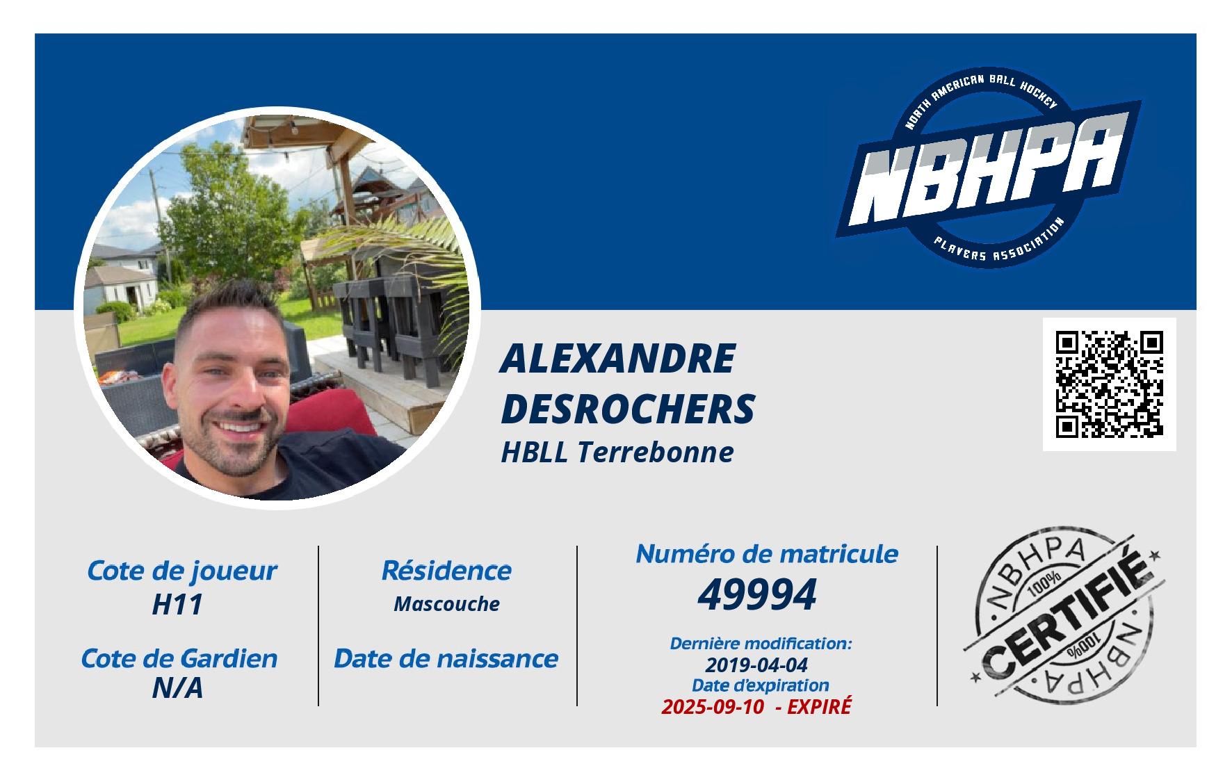 Alexandre Desrochers