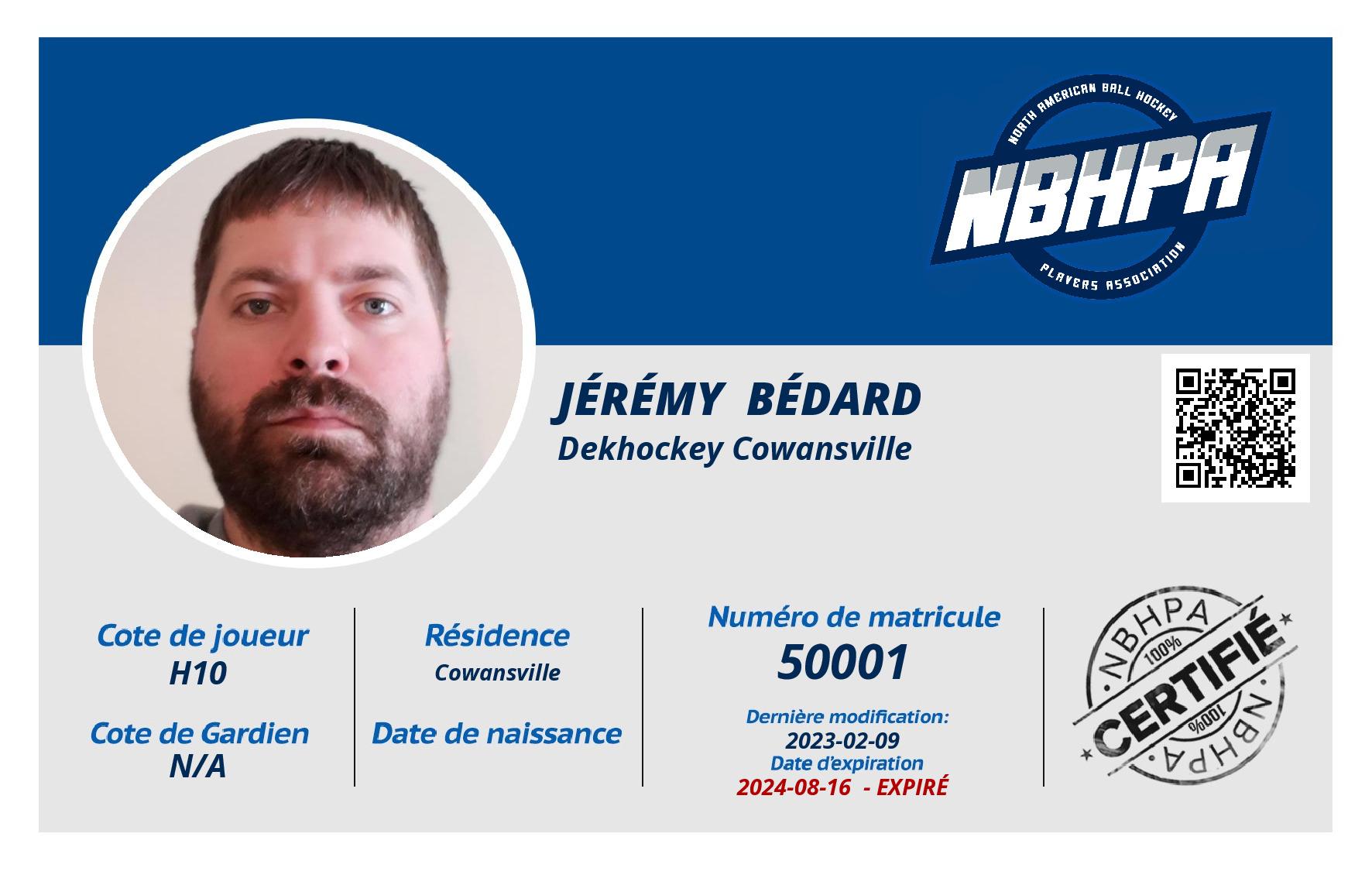 Jérémy  Bédard 
