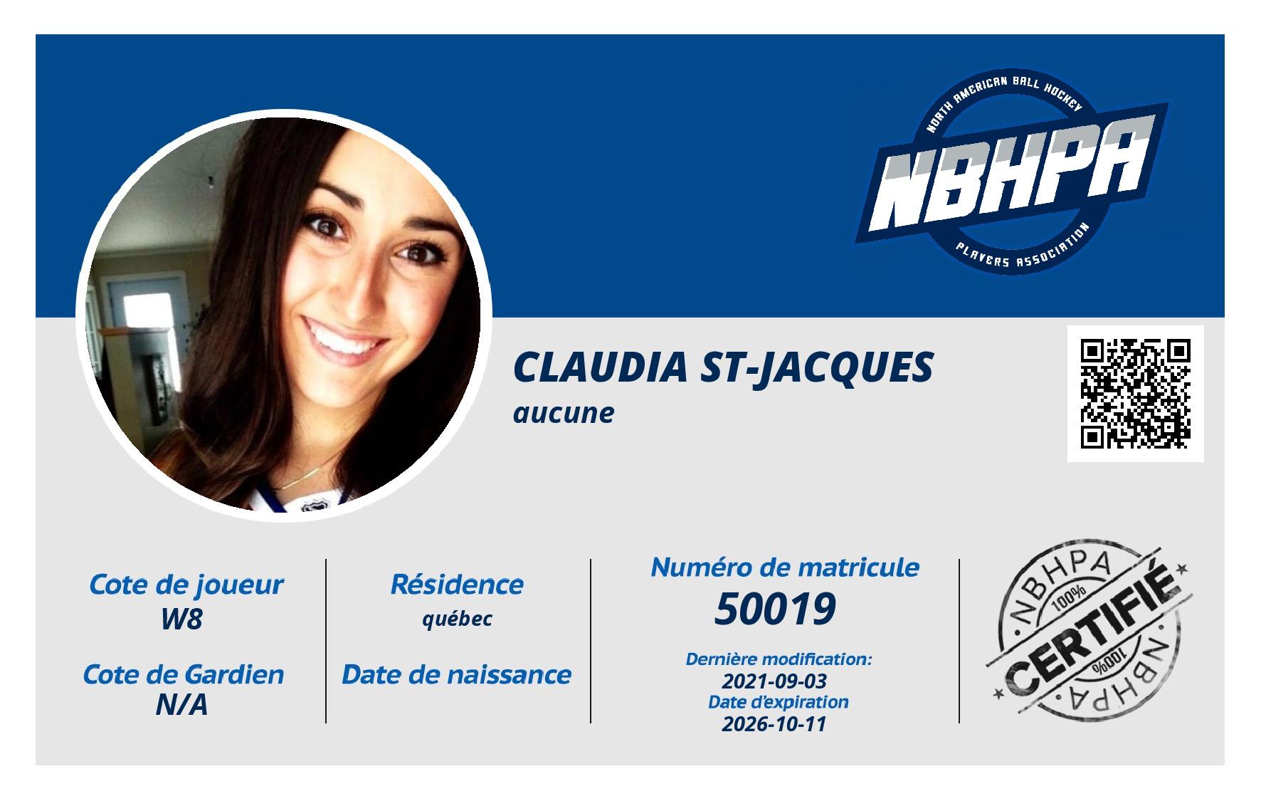 Claudia St-Jacques
