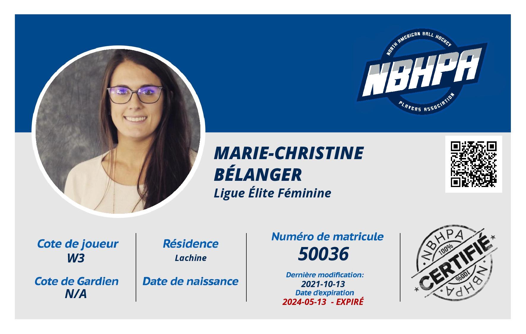 Marie-Christine Bélanger