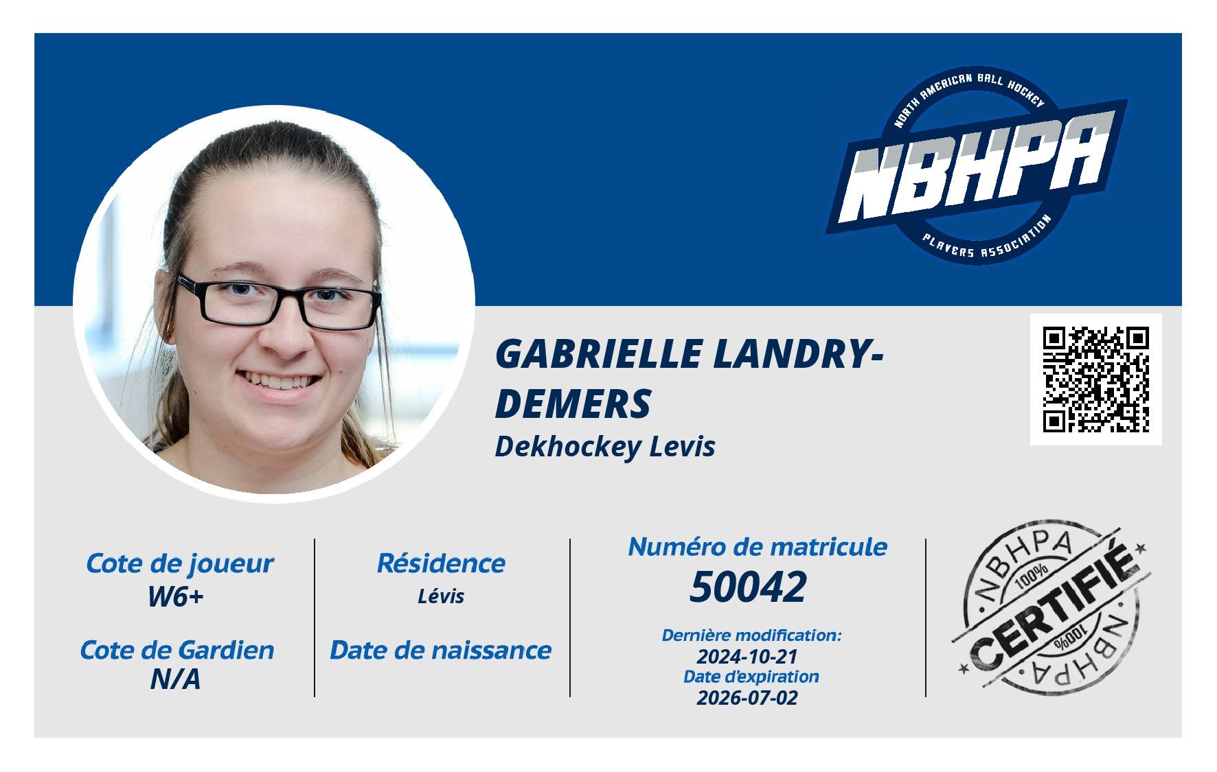 Gabrielle Landry-Demers