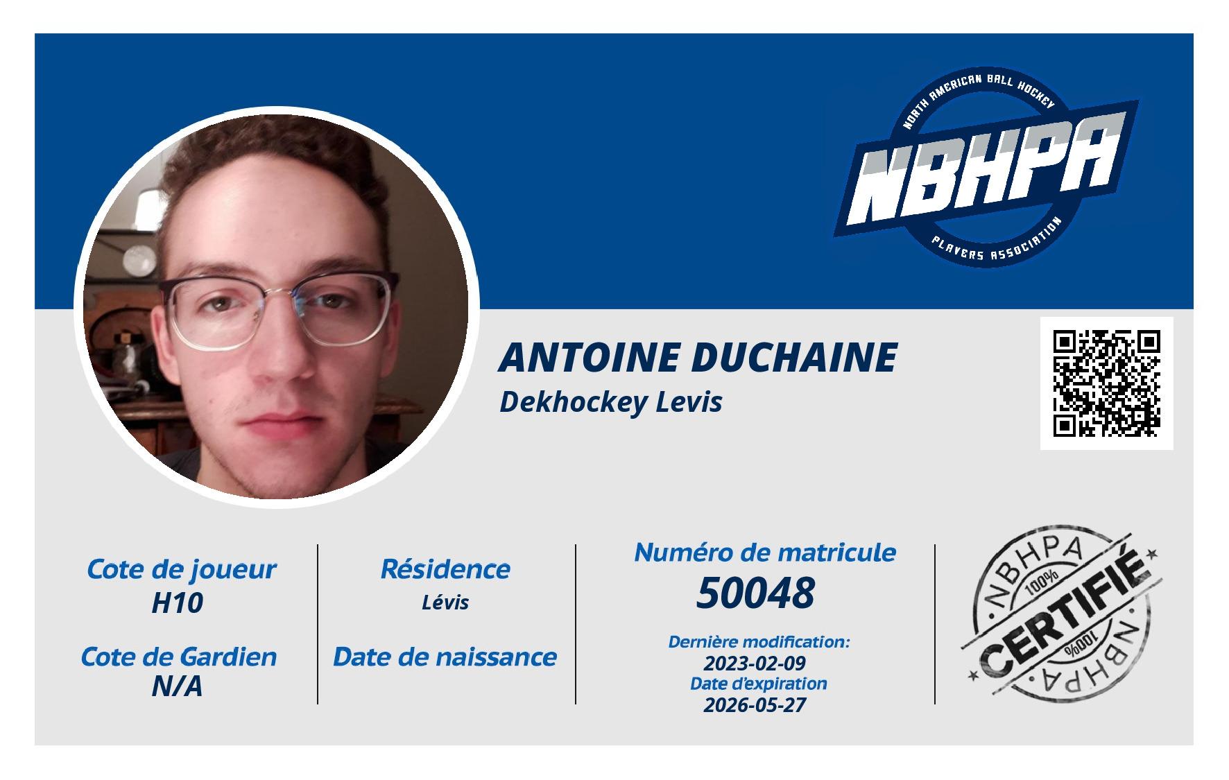 Antoine Duchaine