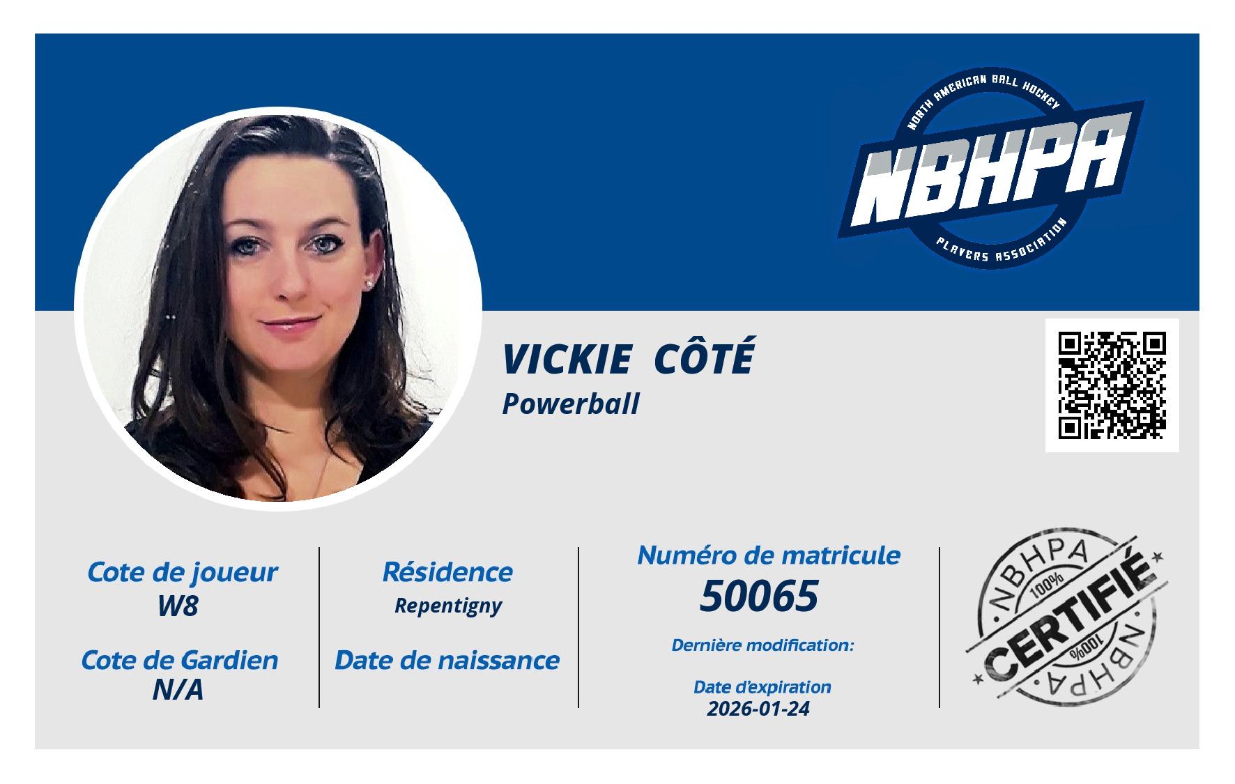 Vickie  Côté