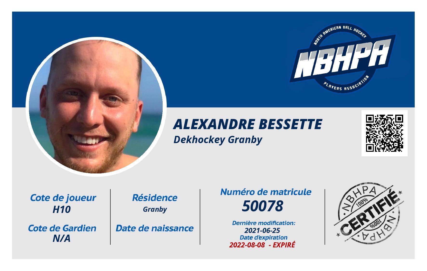 Alexandre Bessette
