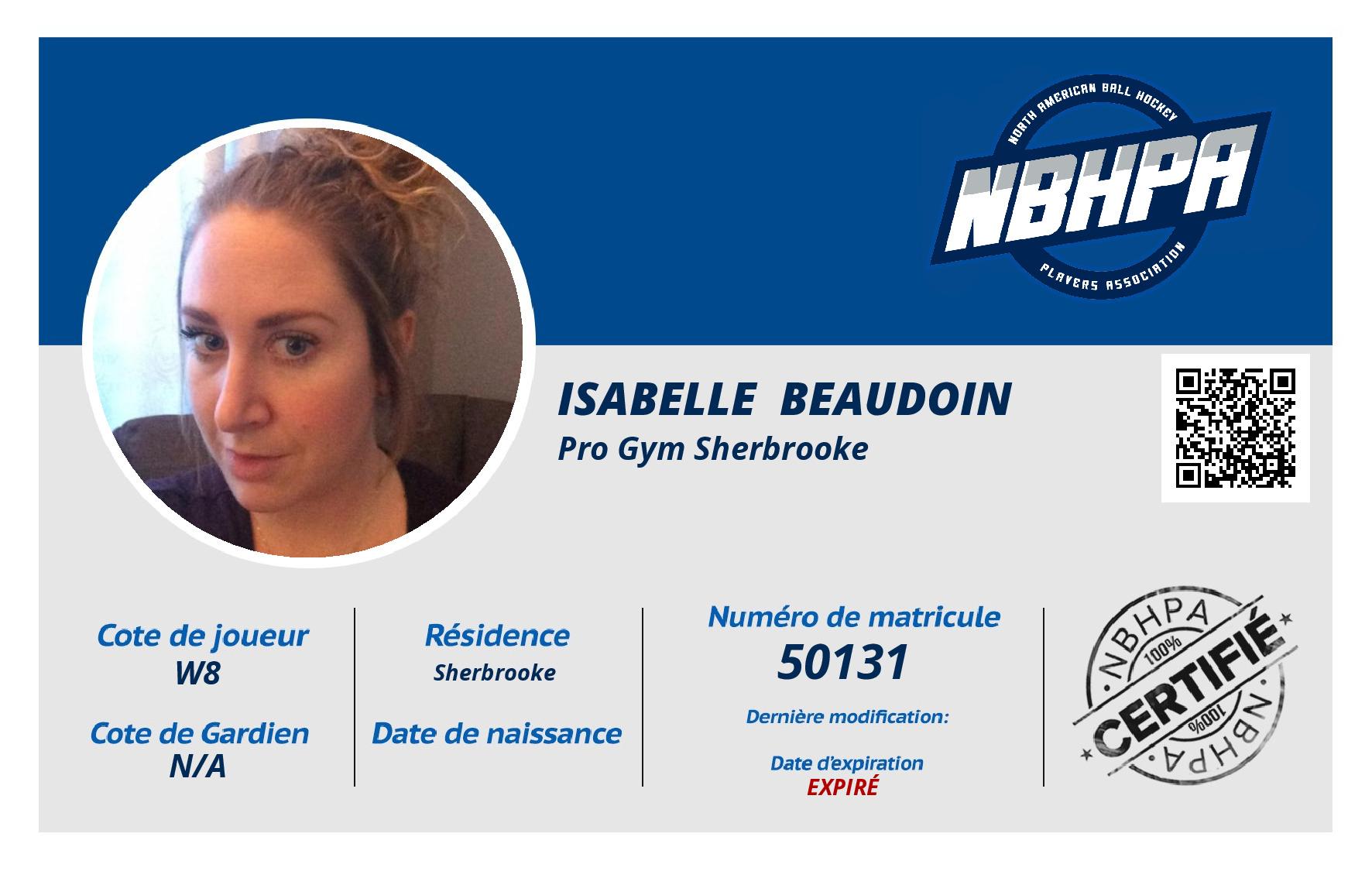 Isabelle  Beaudoin