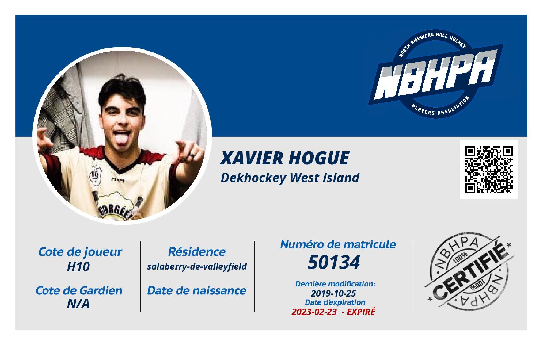 xavier hogue