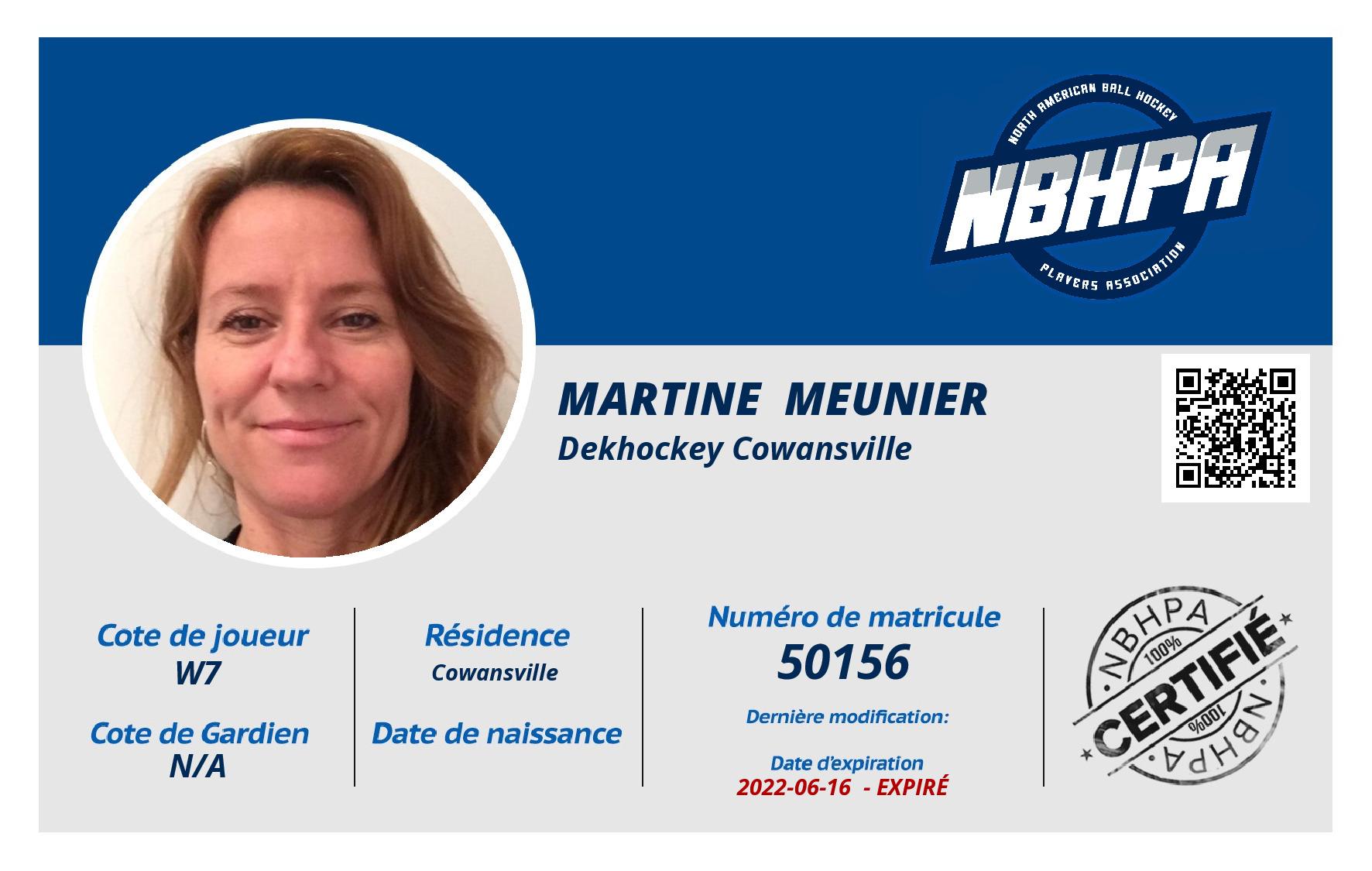 Martine  Meunier 