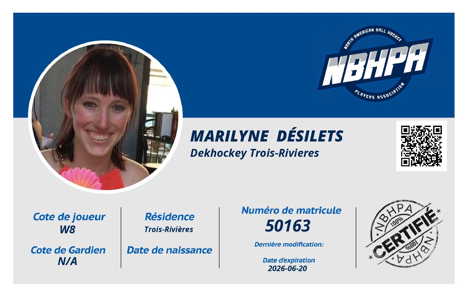 Marilyne  Désilets 