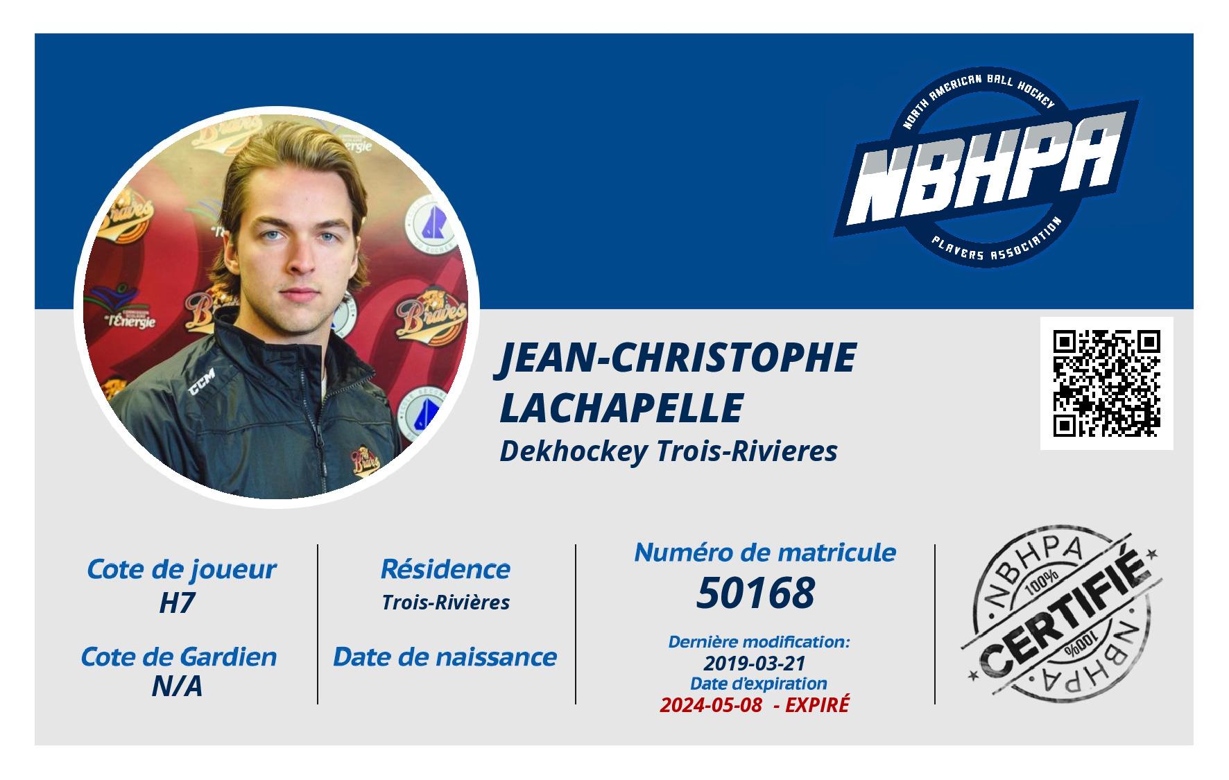 Jean-Christophe Lachapelle