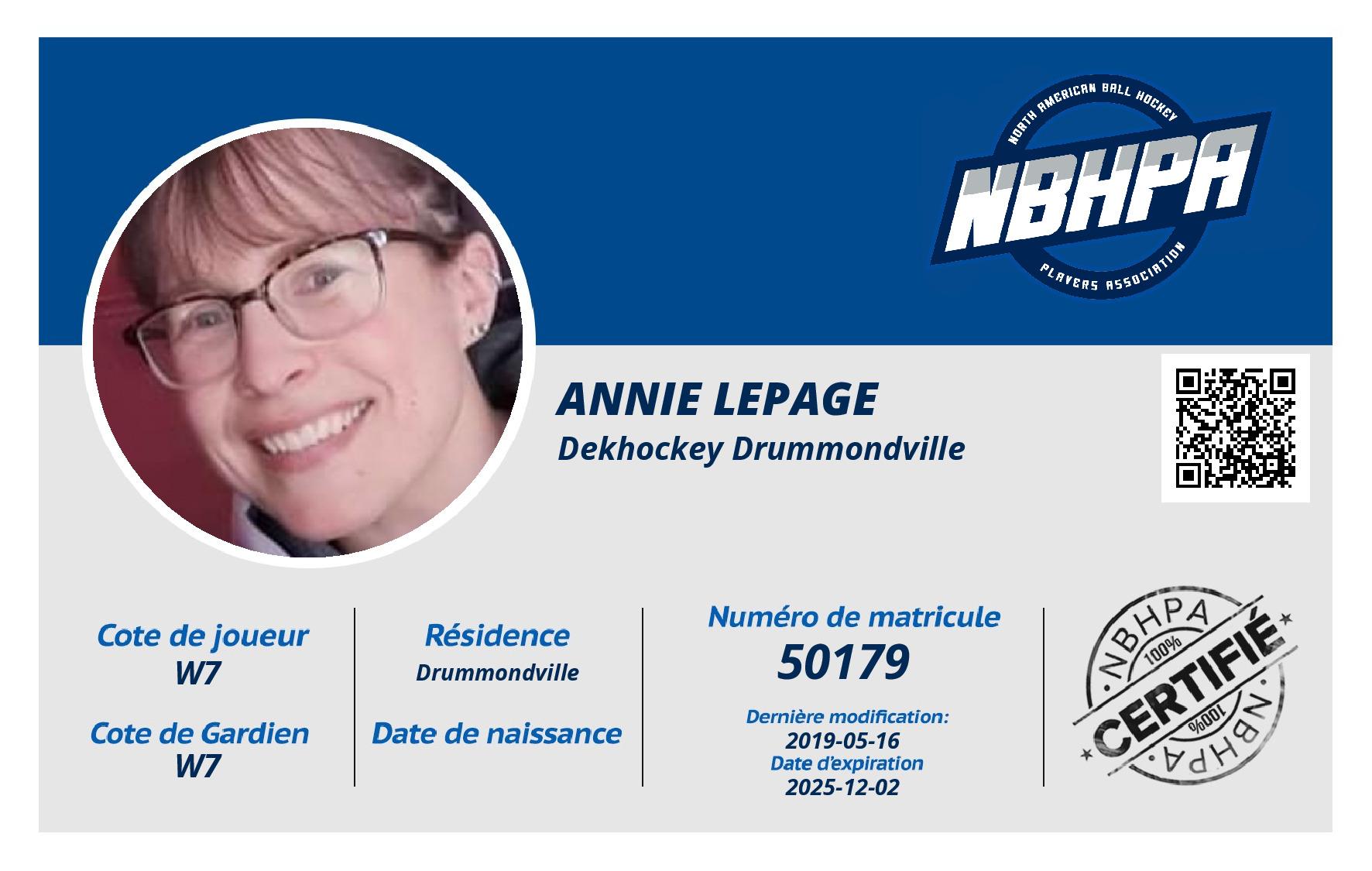 Annie Lepage