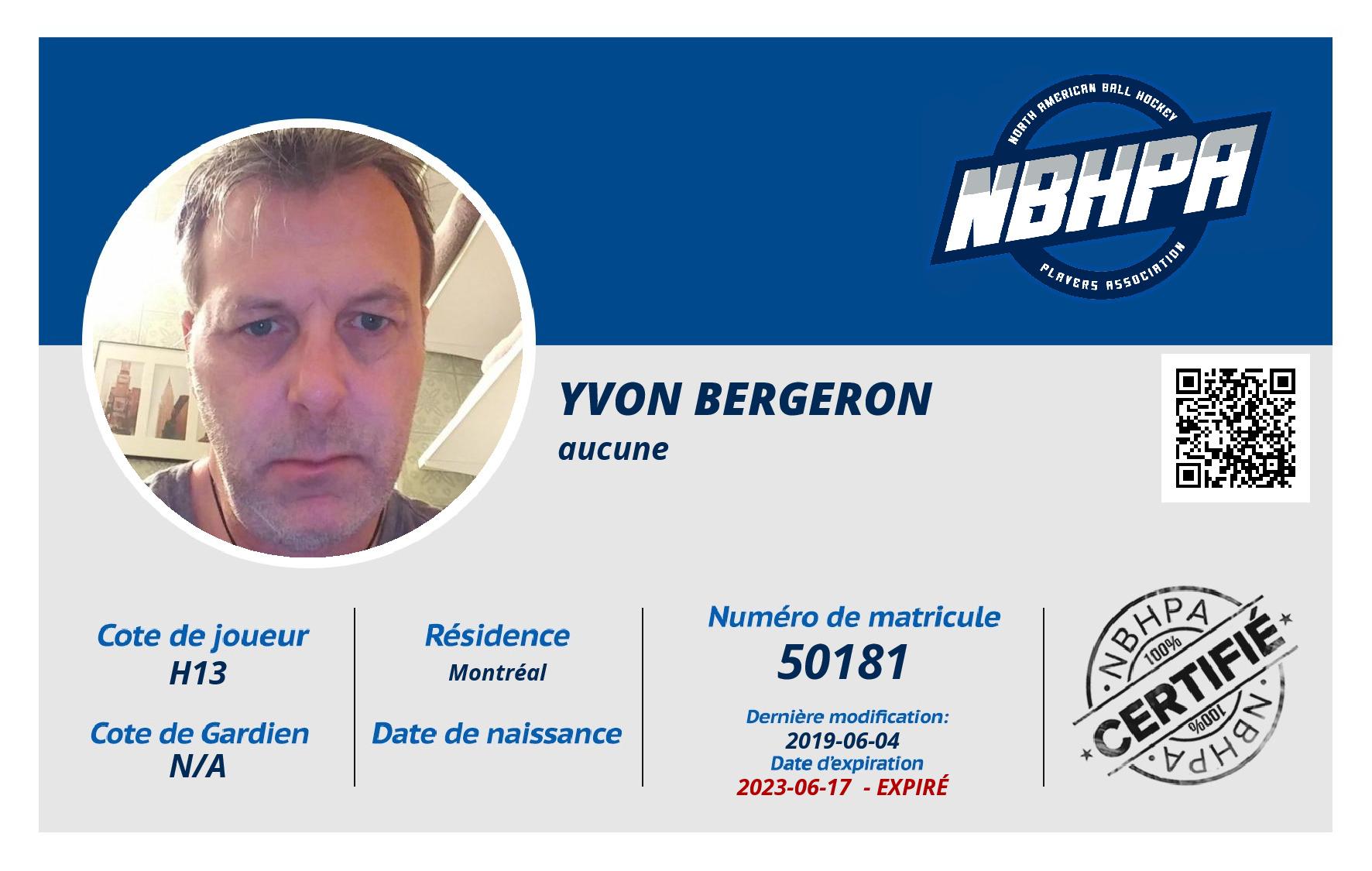 Yvon Bergeron