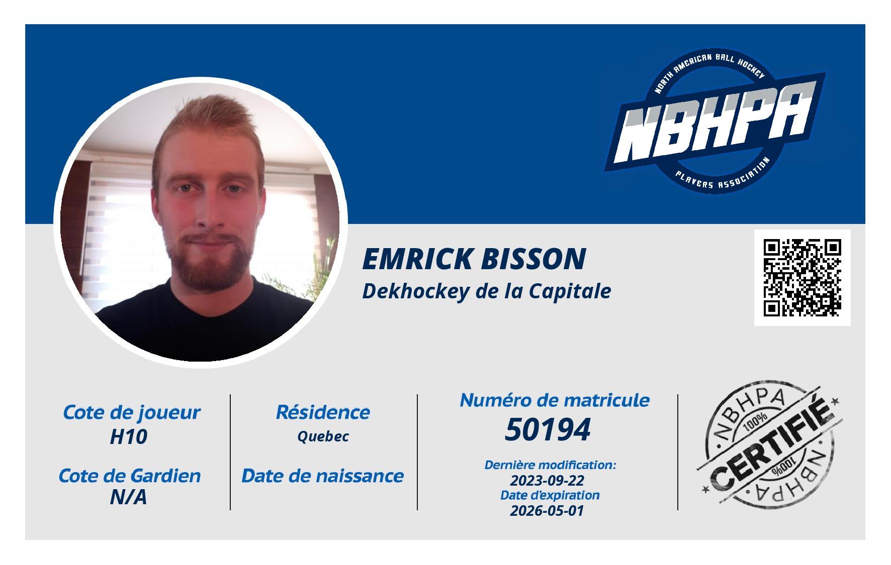 Emrick Bisson
