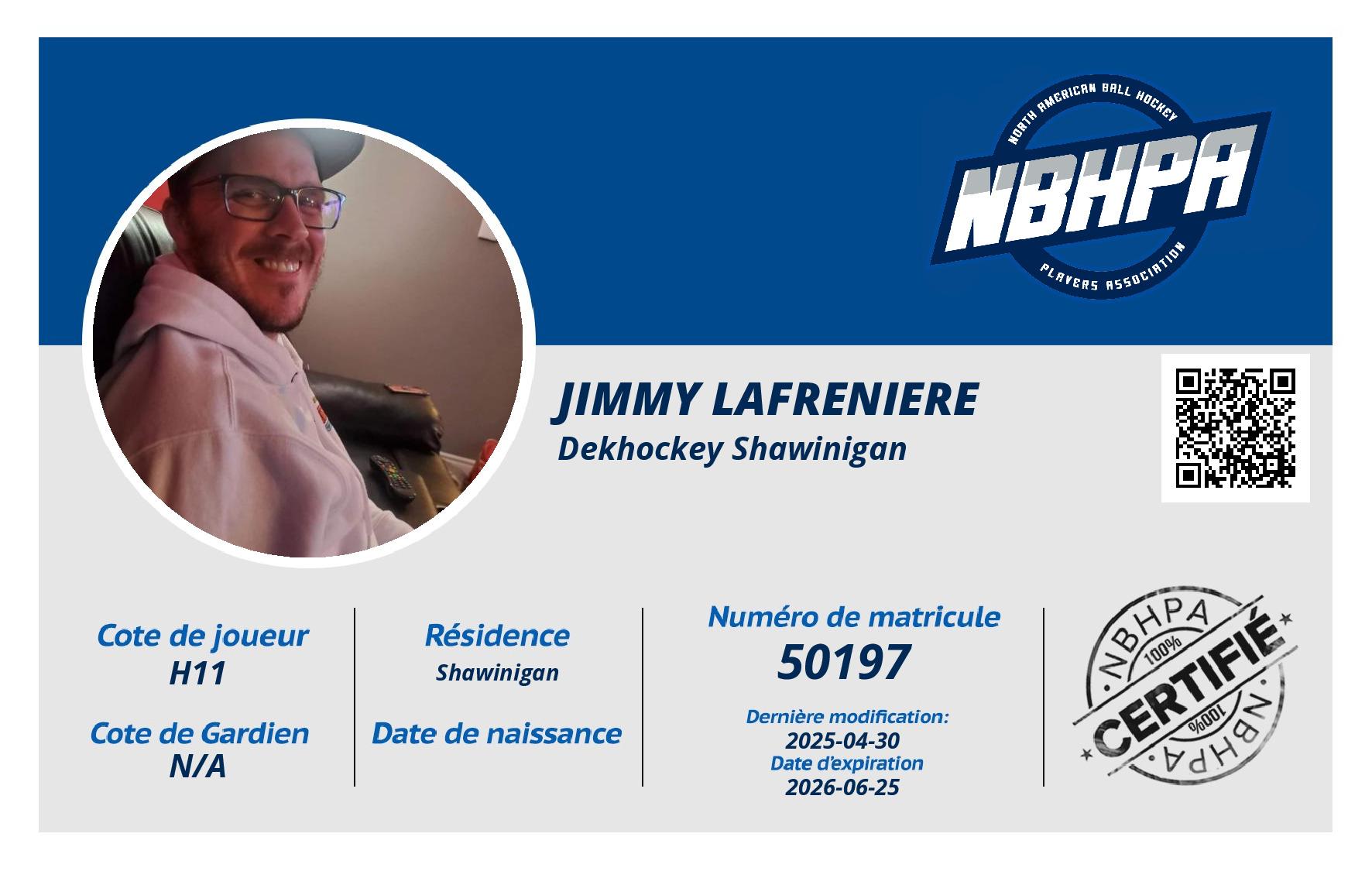 Jimmy Lafreniere