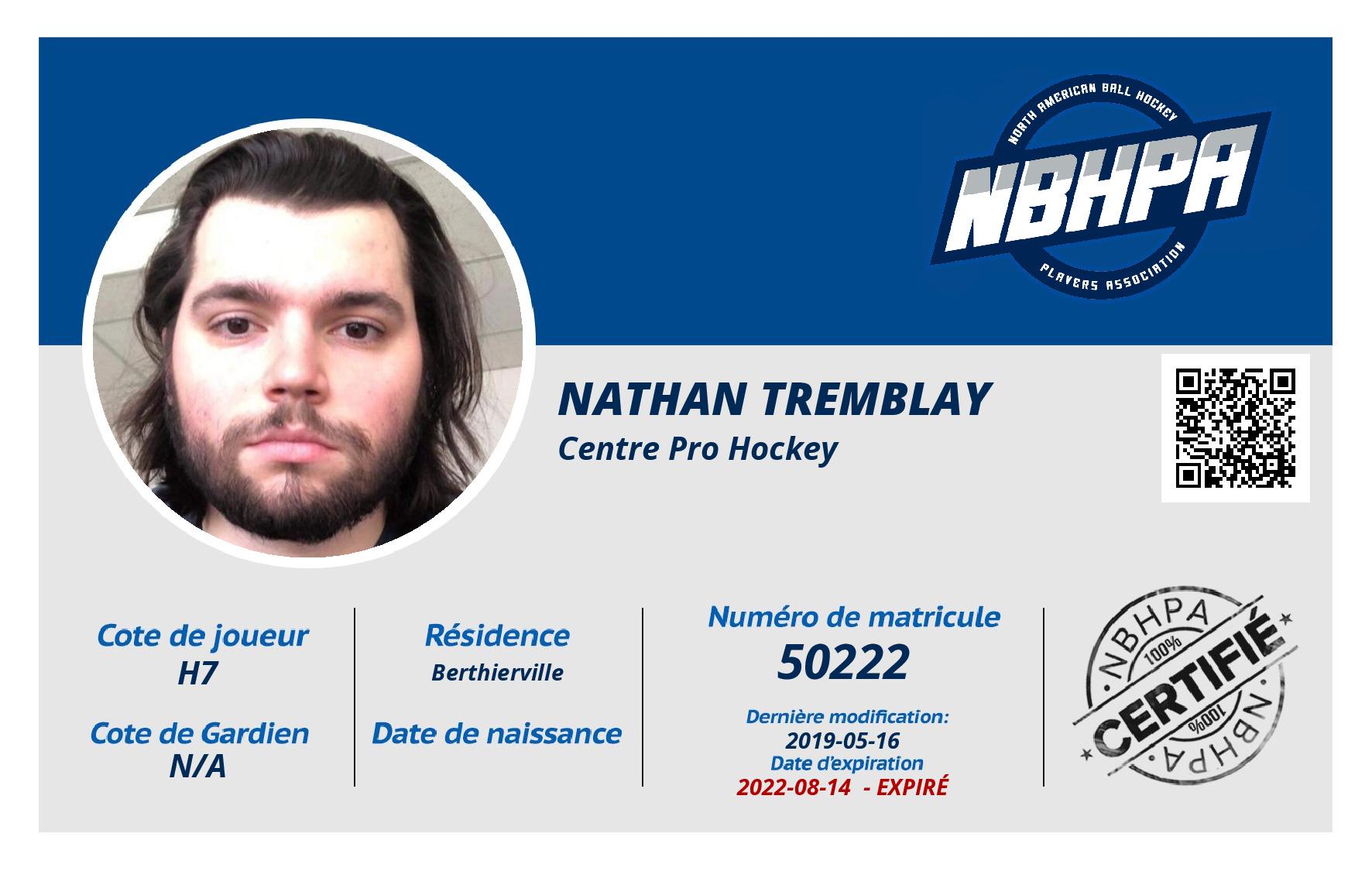 Nathan Tremblay