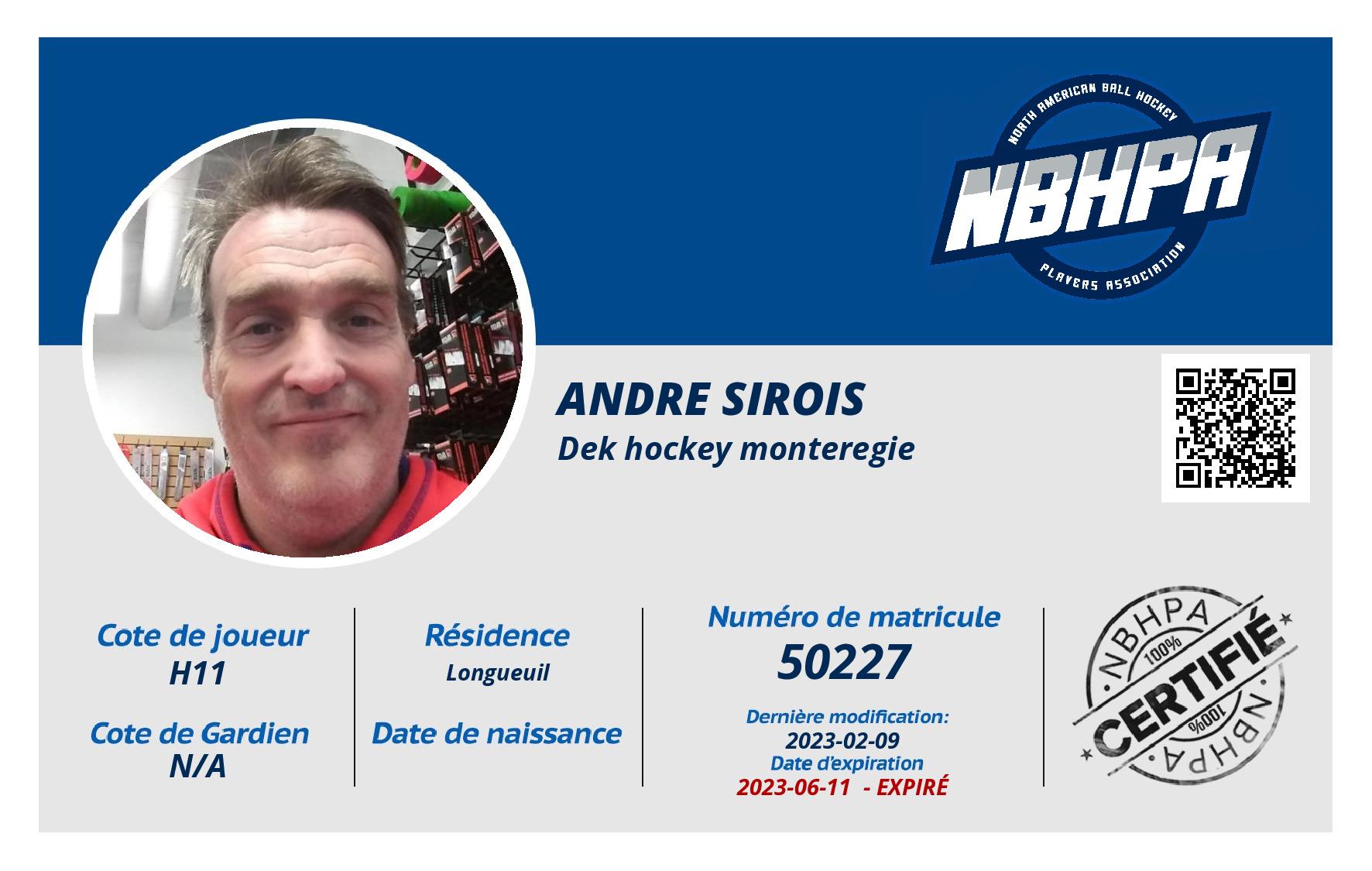 Andre Sirois